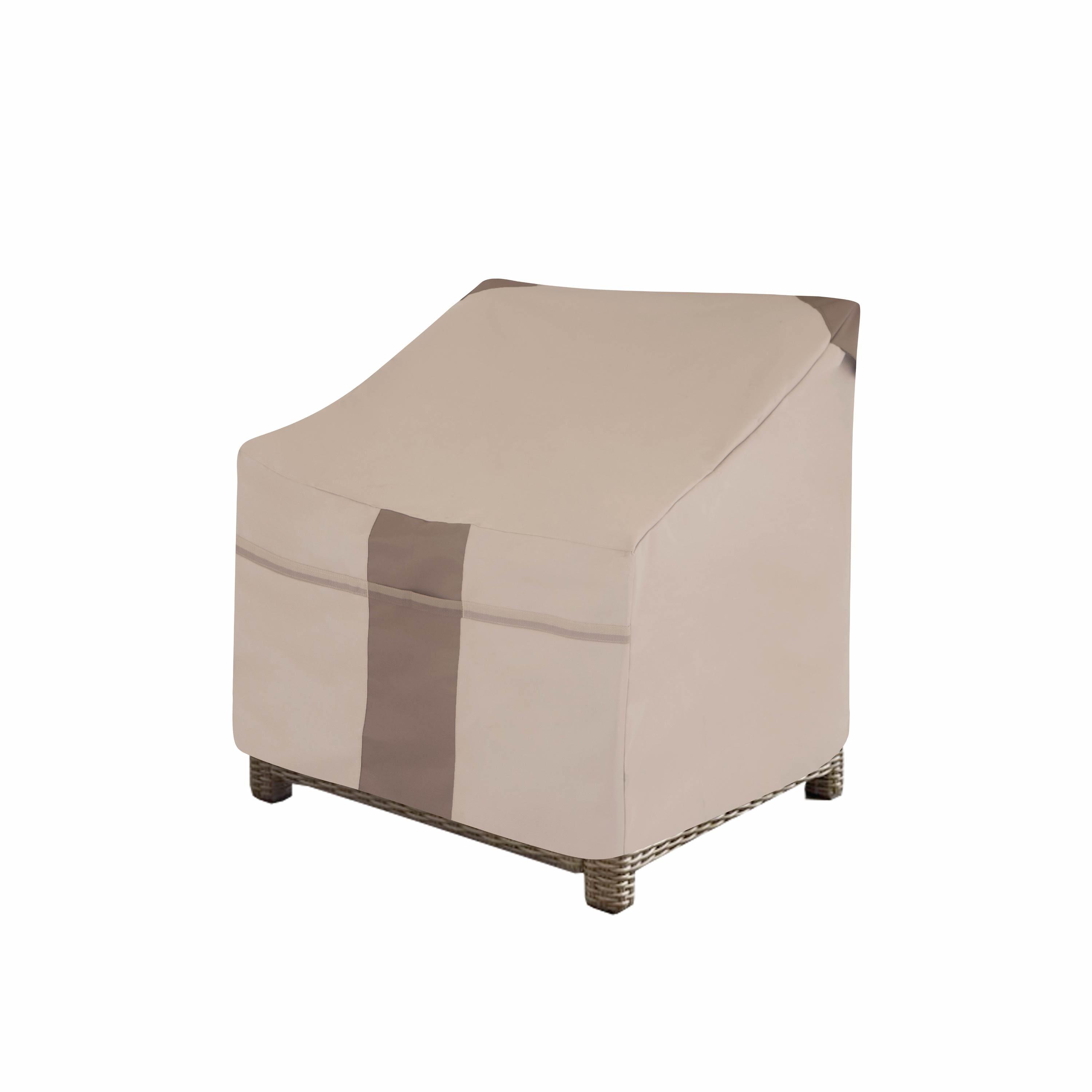 Modern Leisure Monterey Outdoor Deep Seat Patio Lounge Chair Cover, 38"L x 40"W x 31"H, Beige