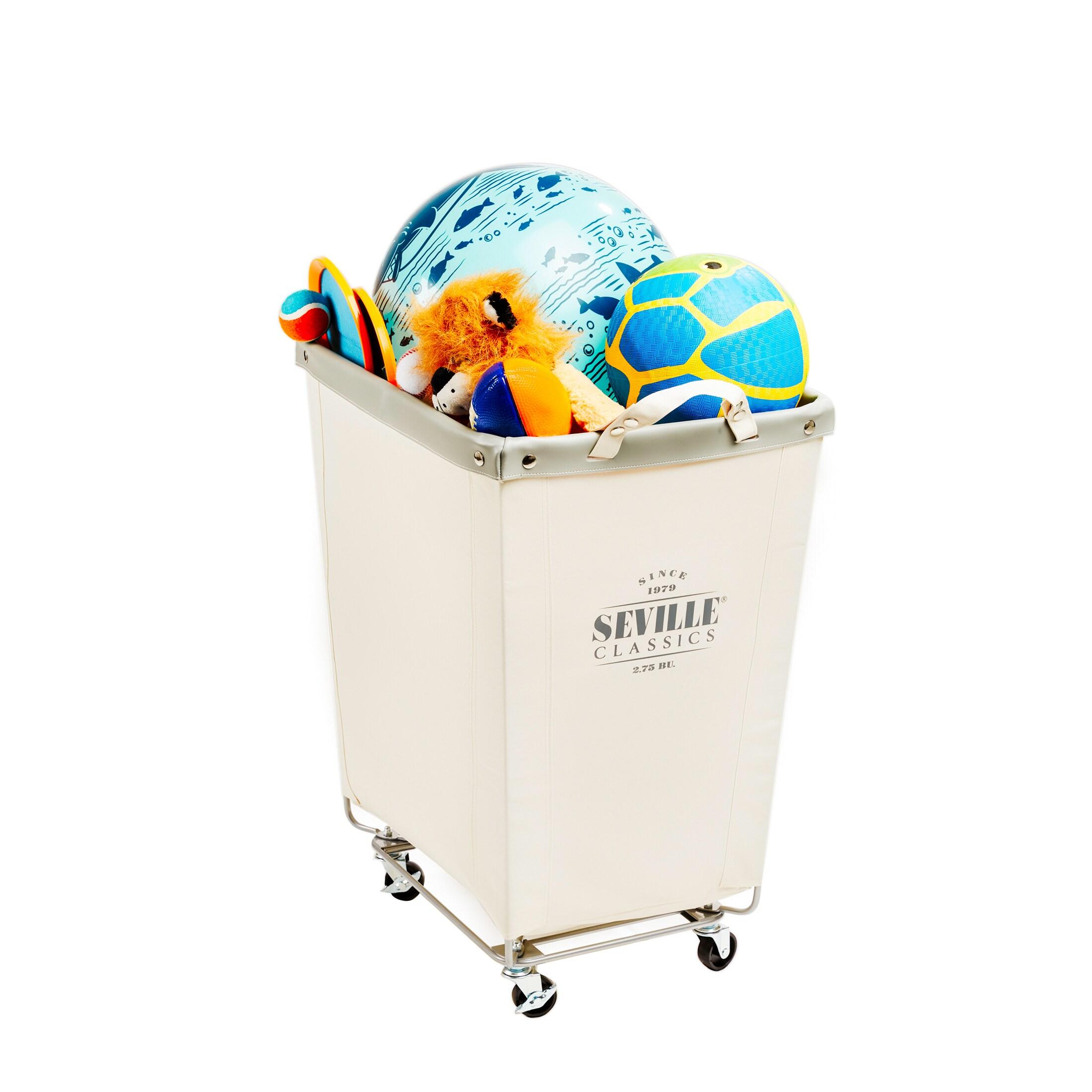 Rolling Commercial Laundry Hamper