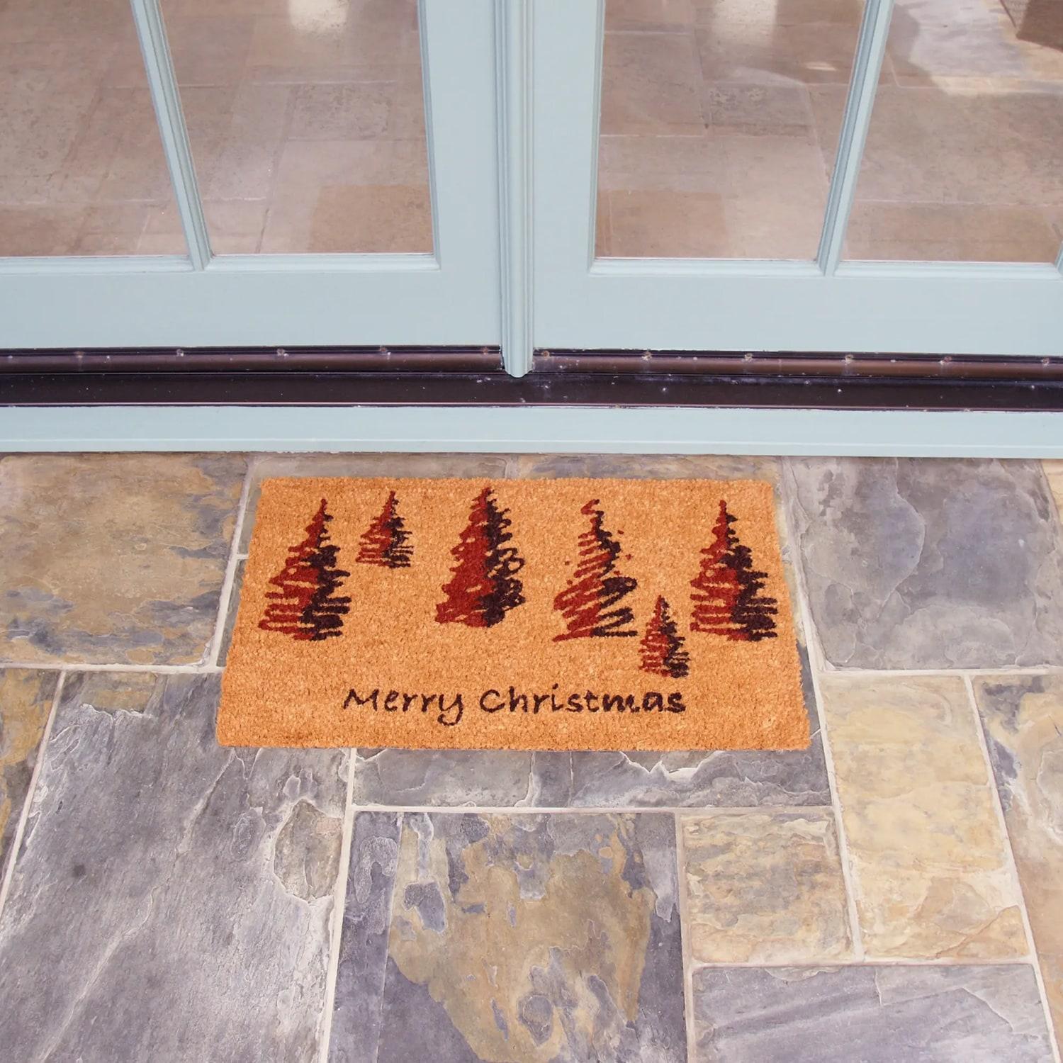 Non-Slip Christmas Outdoor Doormat