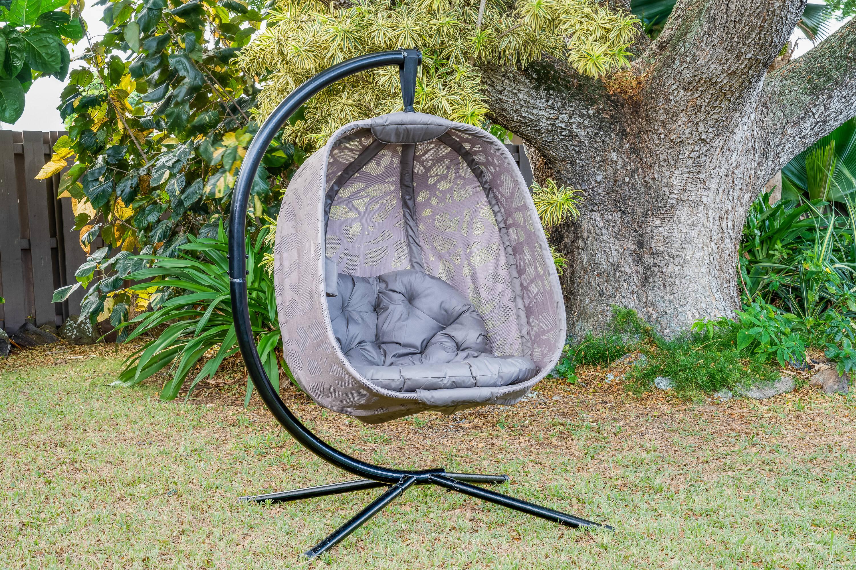 Egg Chair Porch Swing with Stand