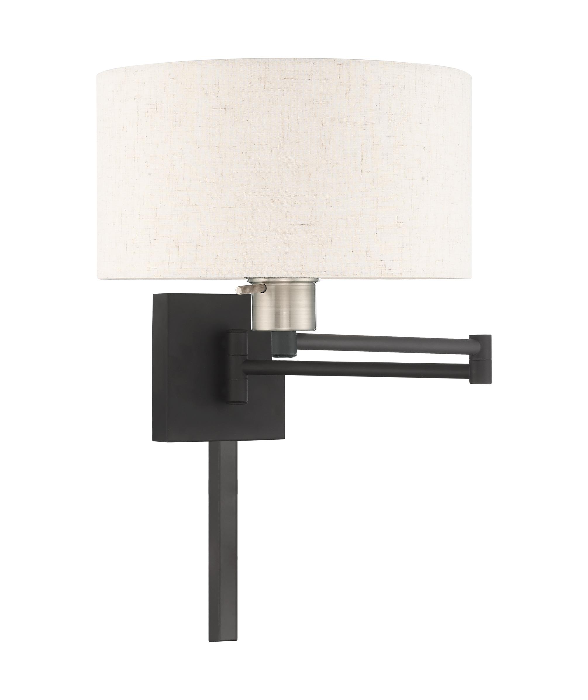 Livex Lighting 1 - Light Wall Light in  Black