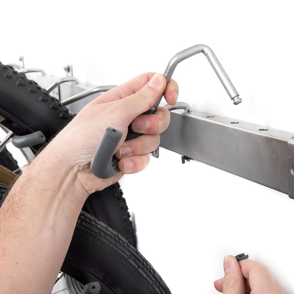 4 Bike Wall Mounted Bike Rack