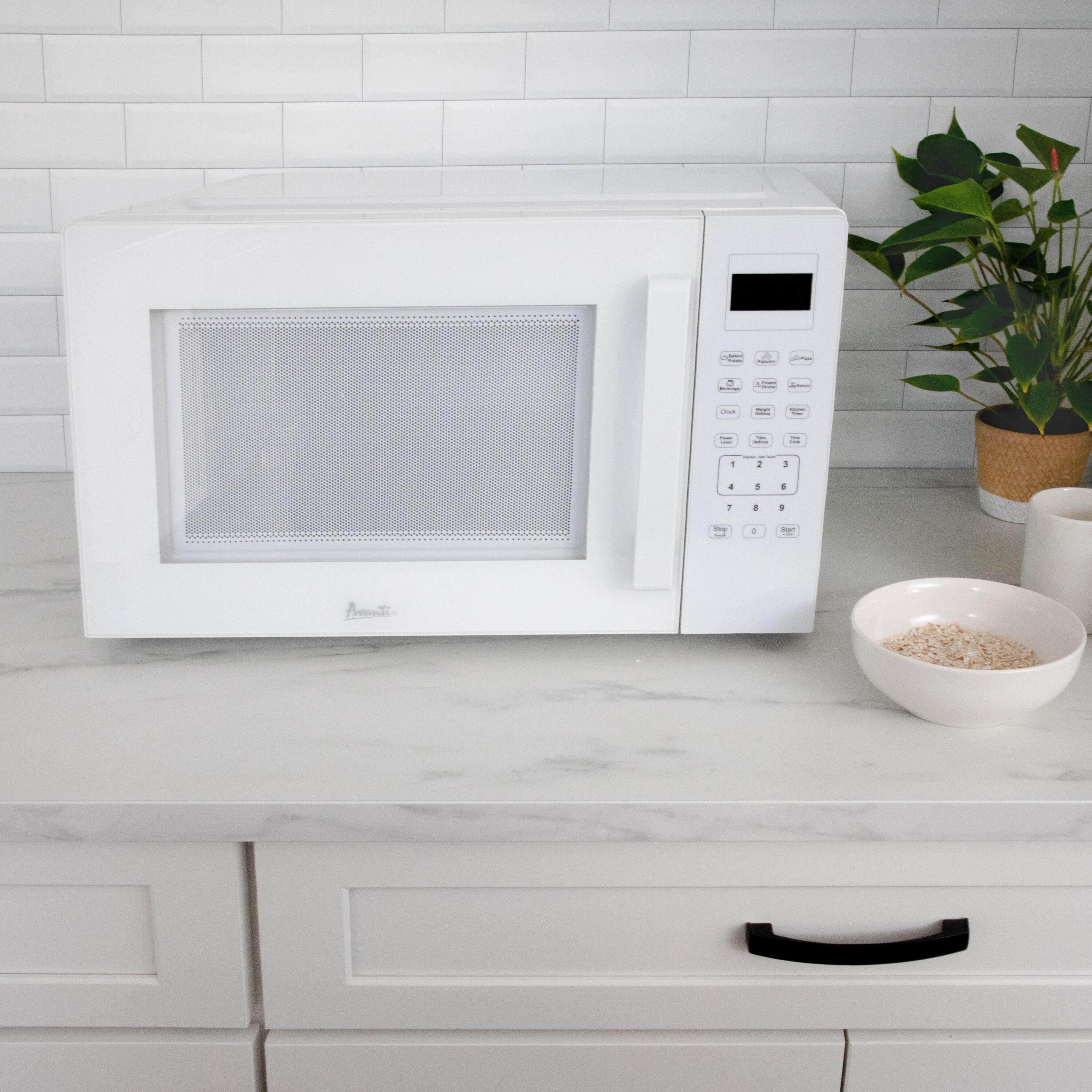 Avanti 1.5 cu. ft. Microwave Oven, 1,000 W, White