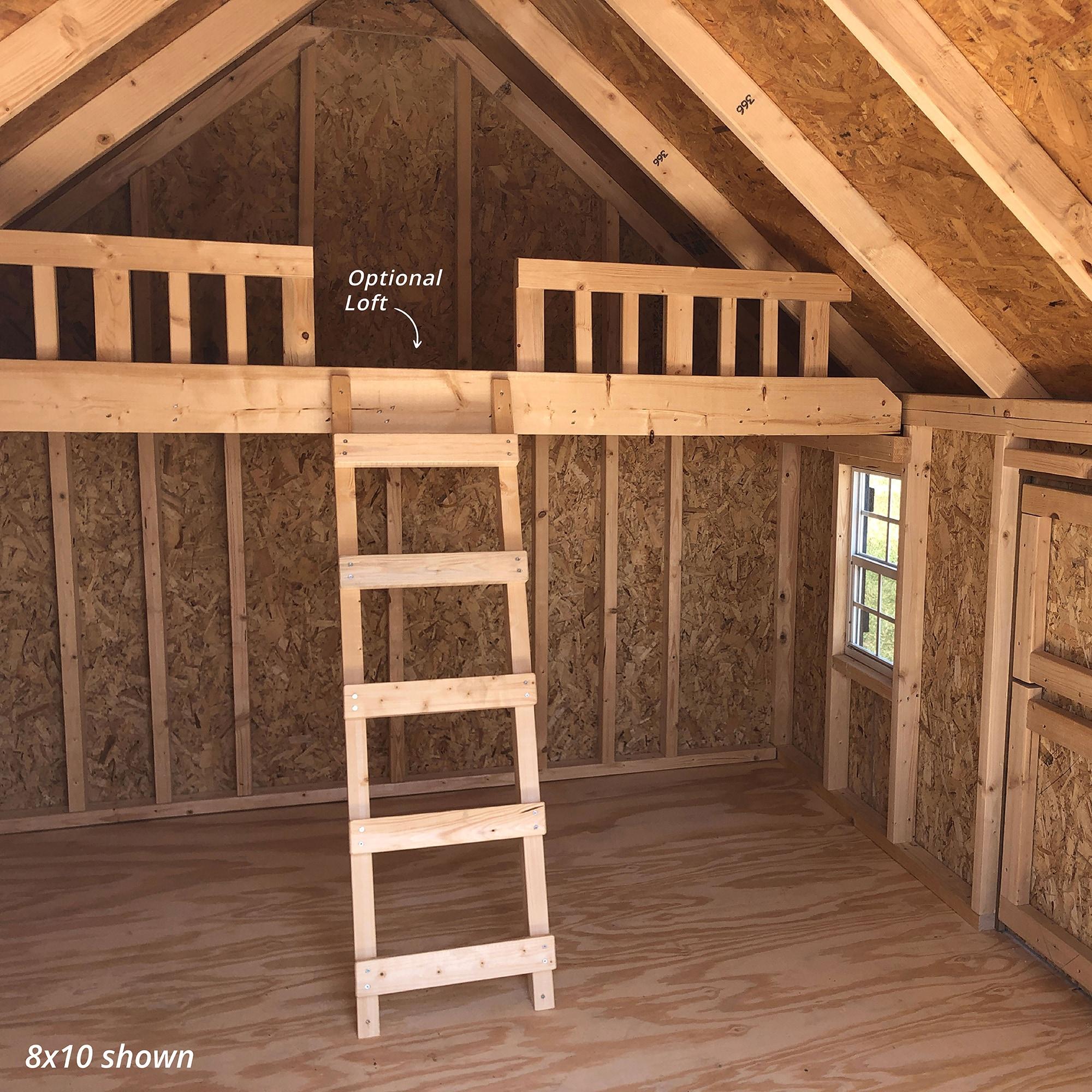 Little Cottage Co. 4x6 Cape Cod Playhouse with Floor, Outdoor Wood Do-It-Yourself Kit