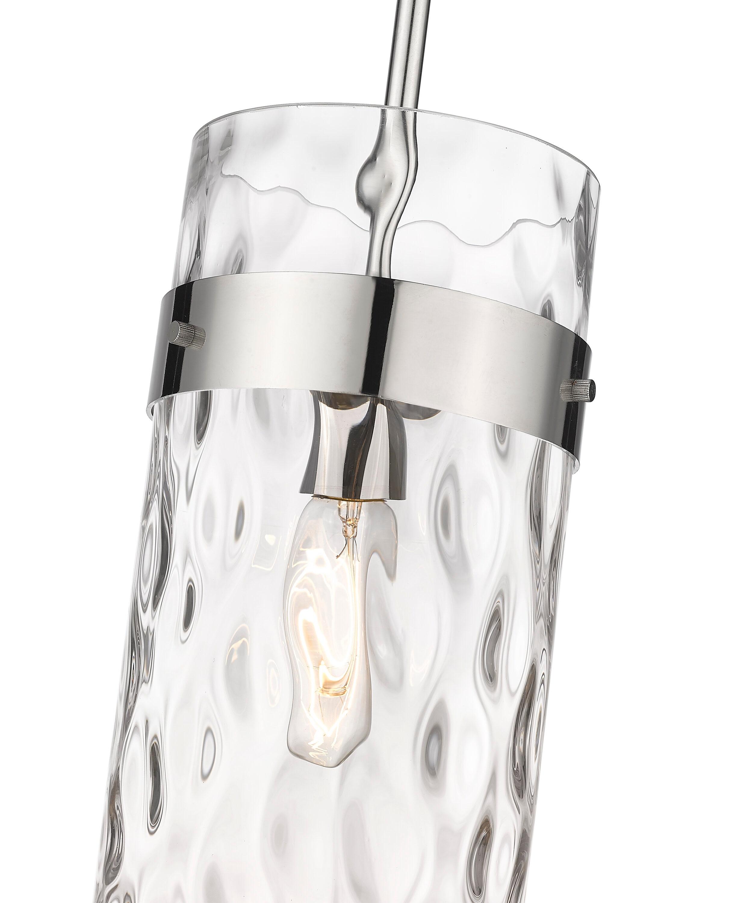 Z-Lite Fontaine 1 - Light Pendant in  Polished Nickel