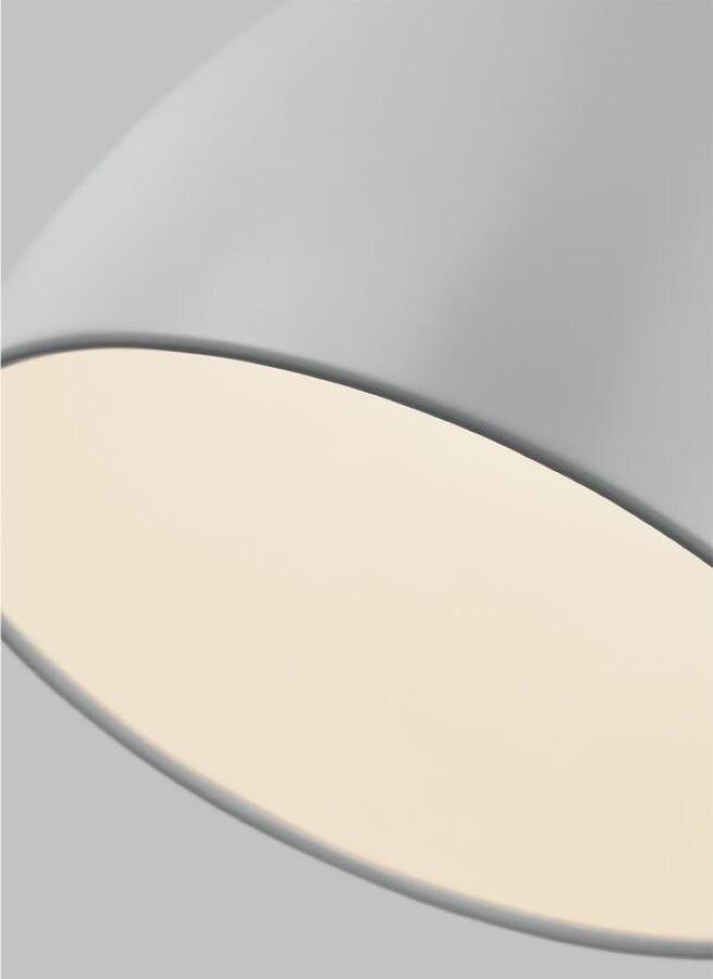 Matte Grey Steel Mini LED Pendant Light