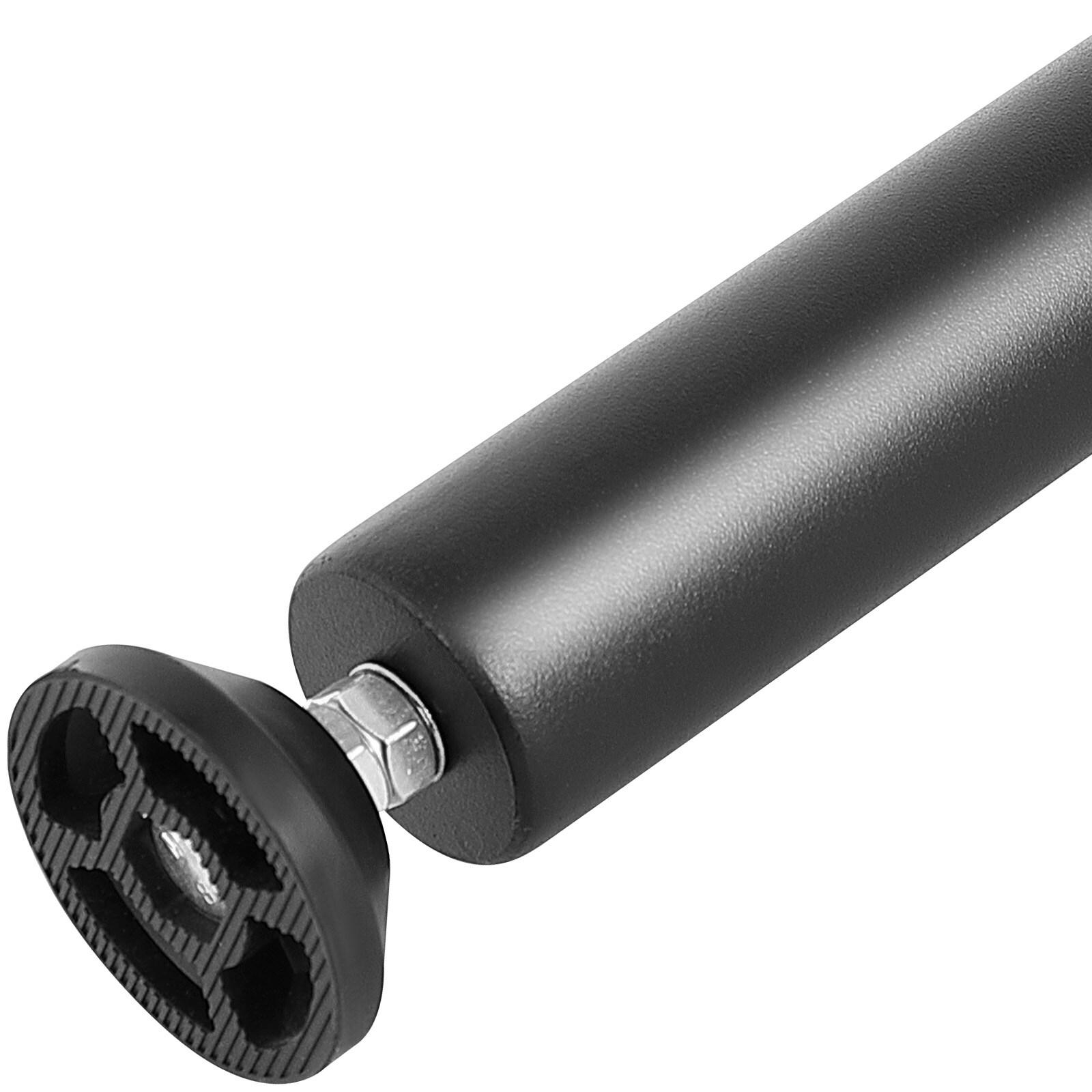 Symple Stuff Adjustable Desk Legs, Reinforced Steel Office Table Furniture legs Set of 4 for DIY, 1200 lbs Load Capacity Heavy Duty Desk Legs, Quick Instalation Legs with Adjustable Foot Cup Black (Set of 4)