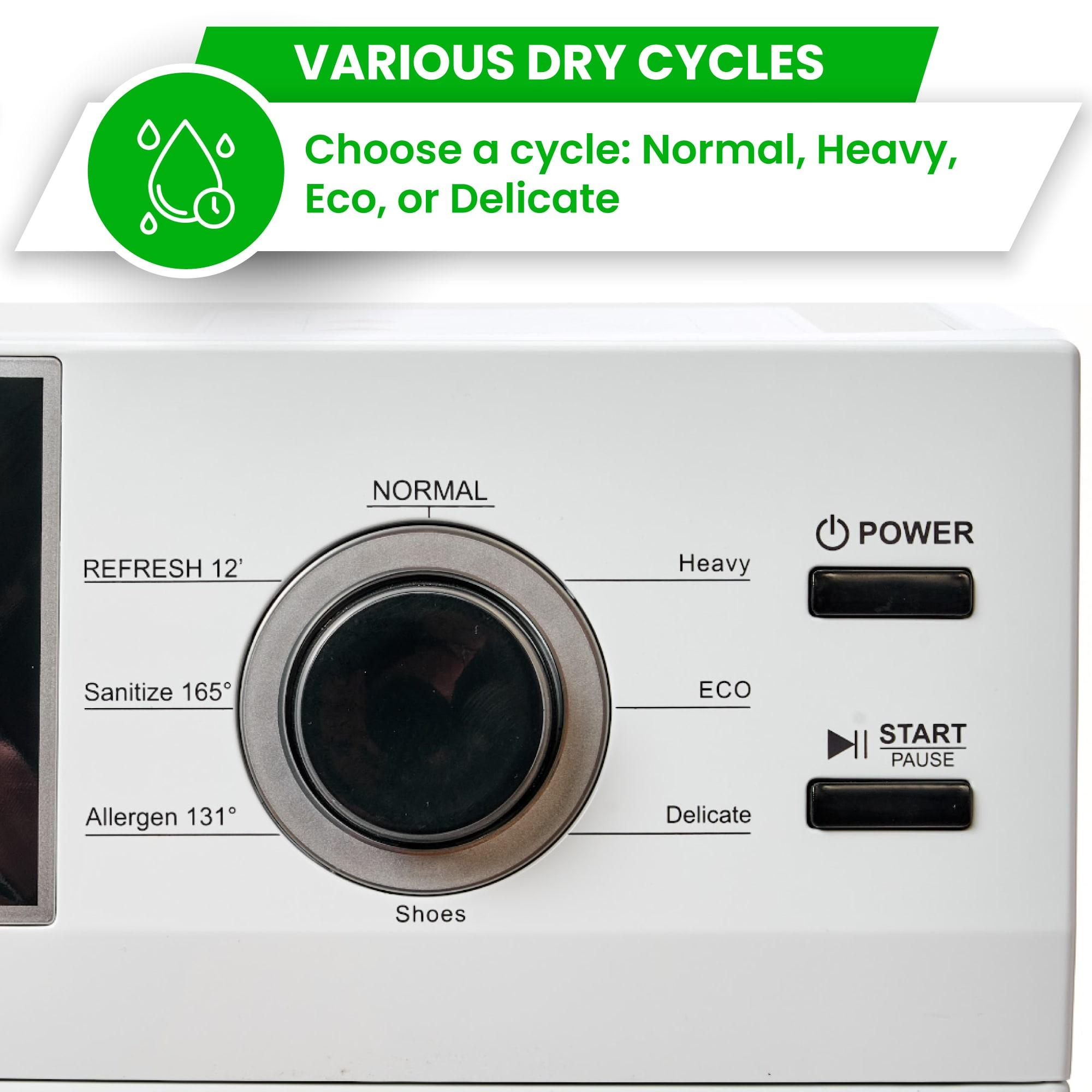 Equator Compact 24 In Vented Dryer 3.1cf/13lb Sensor Sanitize Shoes 110v/1500w