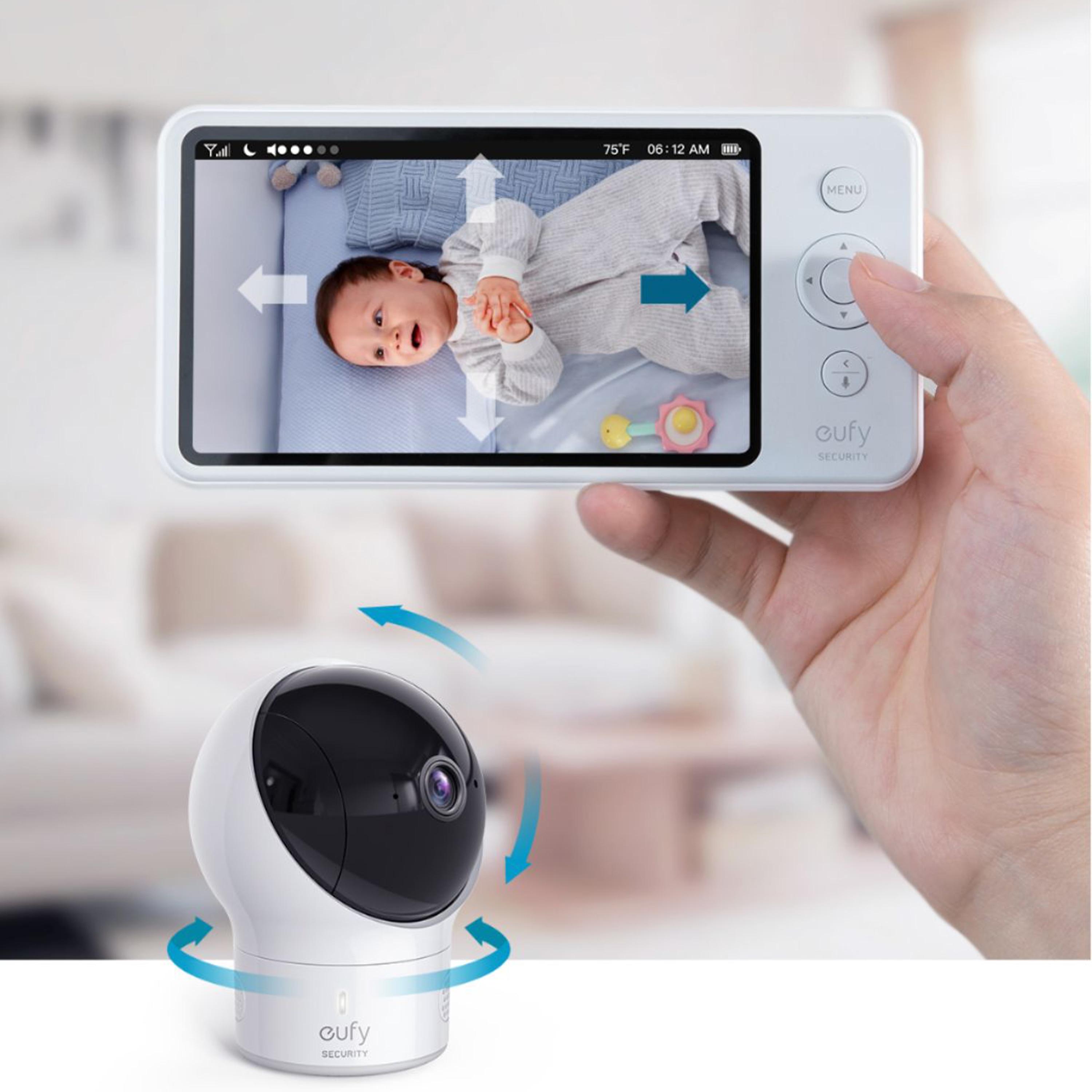 eufy Spaceview Pro Baby Monitor and Camera, 5-inch and 720p LCD Display, E83121D1