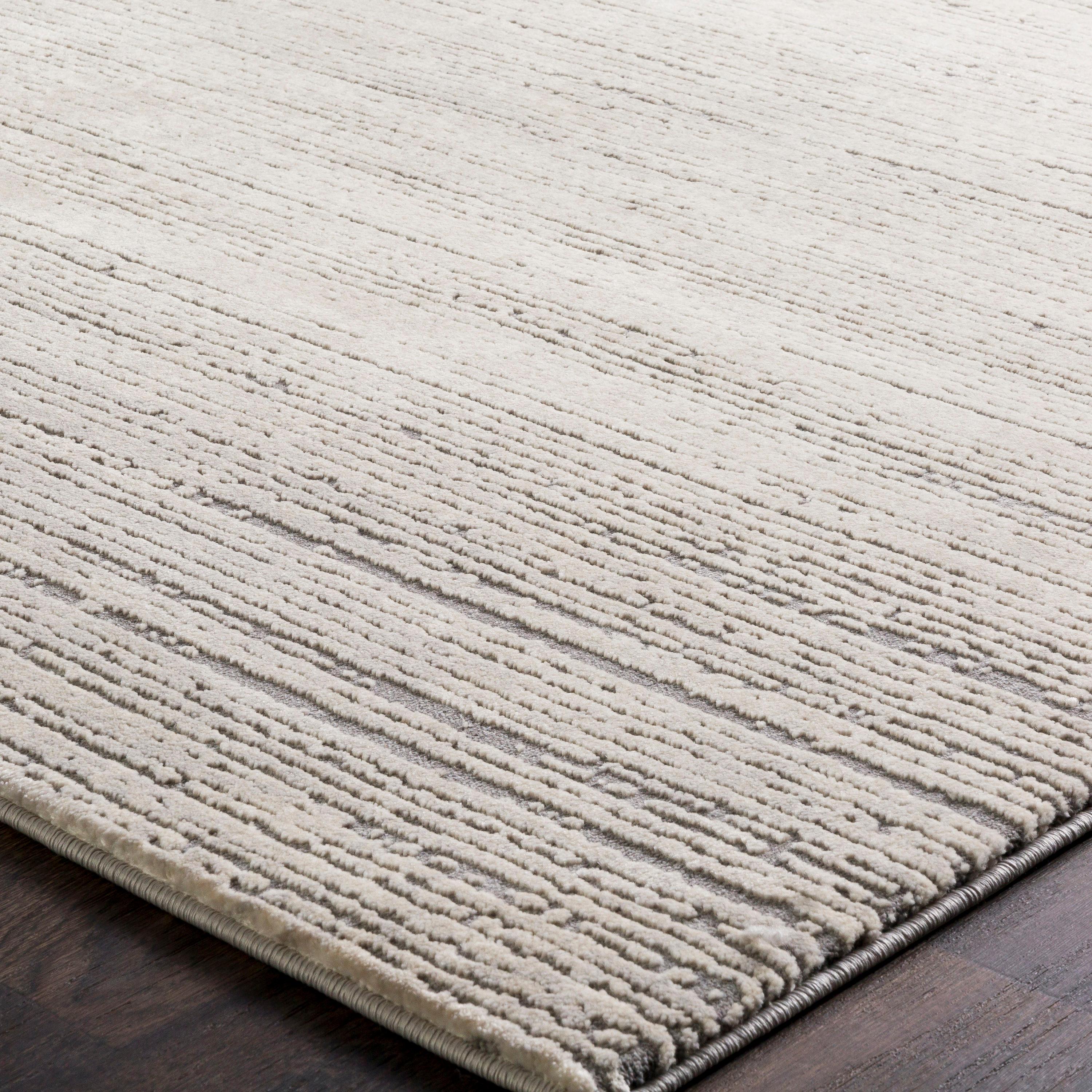 Livabliss 7'10"x10'2" Emma Modern Rug Gray: Stain & Fade-Resistant, Medium Pile, Indoor, Abstract Pattern