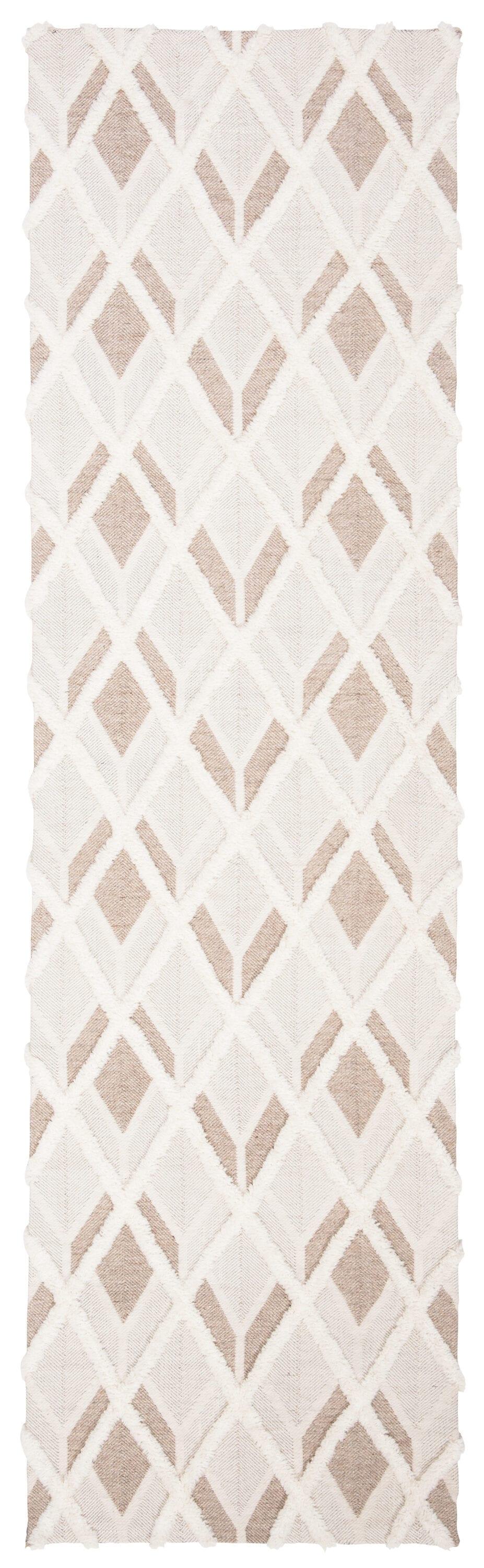 Marbella MRB602 Handmade Indoor Runner - Beige/Ivory - 2'3"x8' - Safavieh