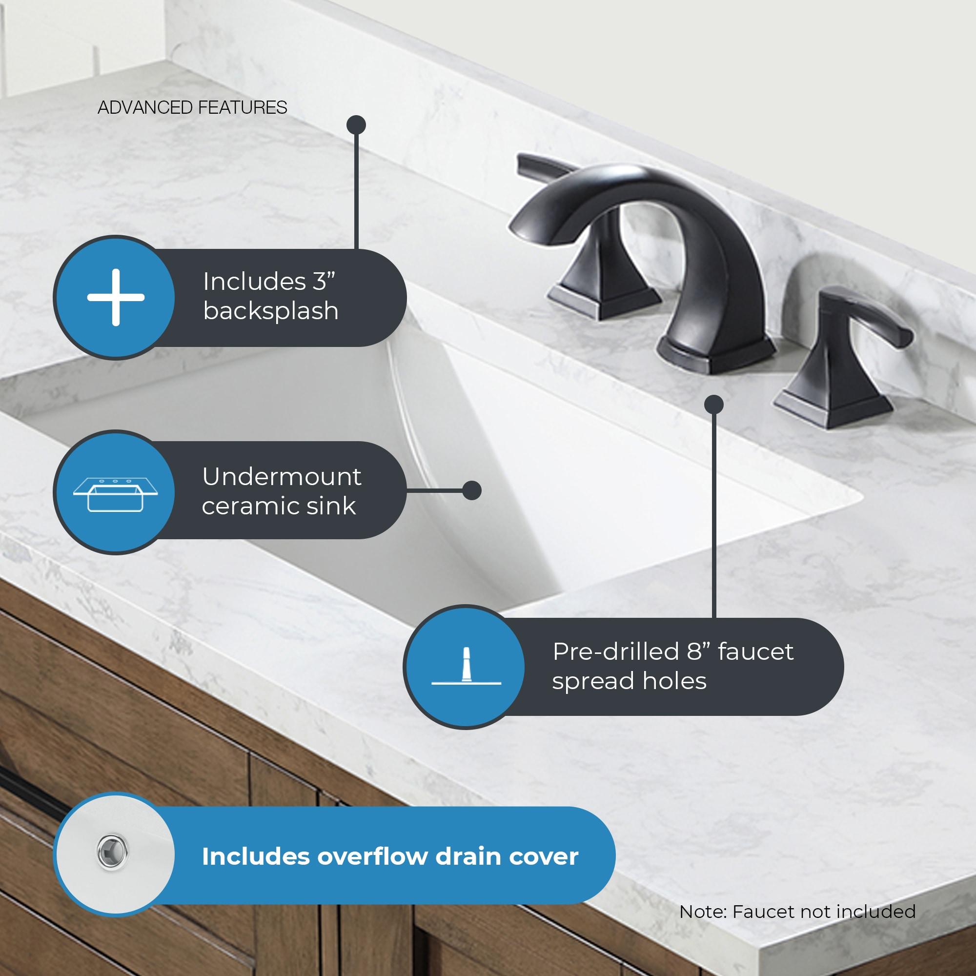 OVE Decors Tahoe 48" Single Bathroom Vanity