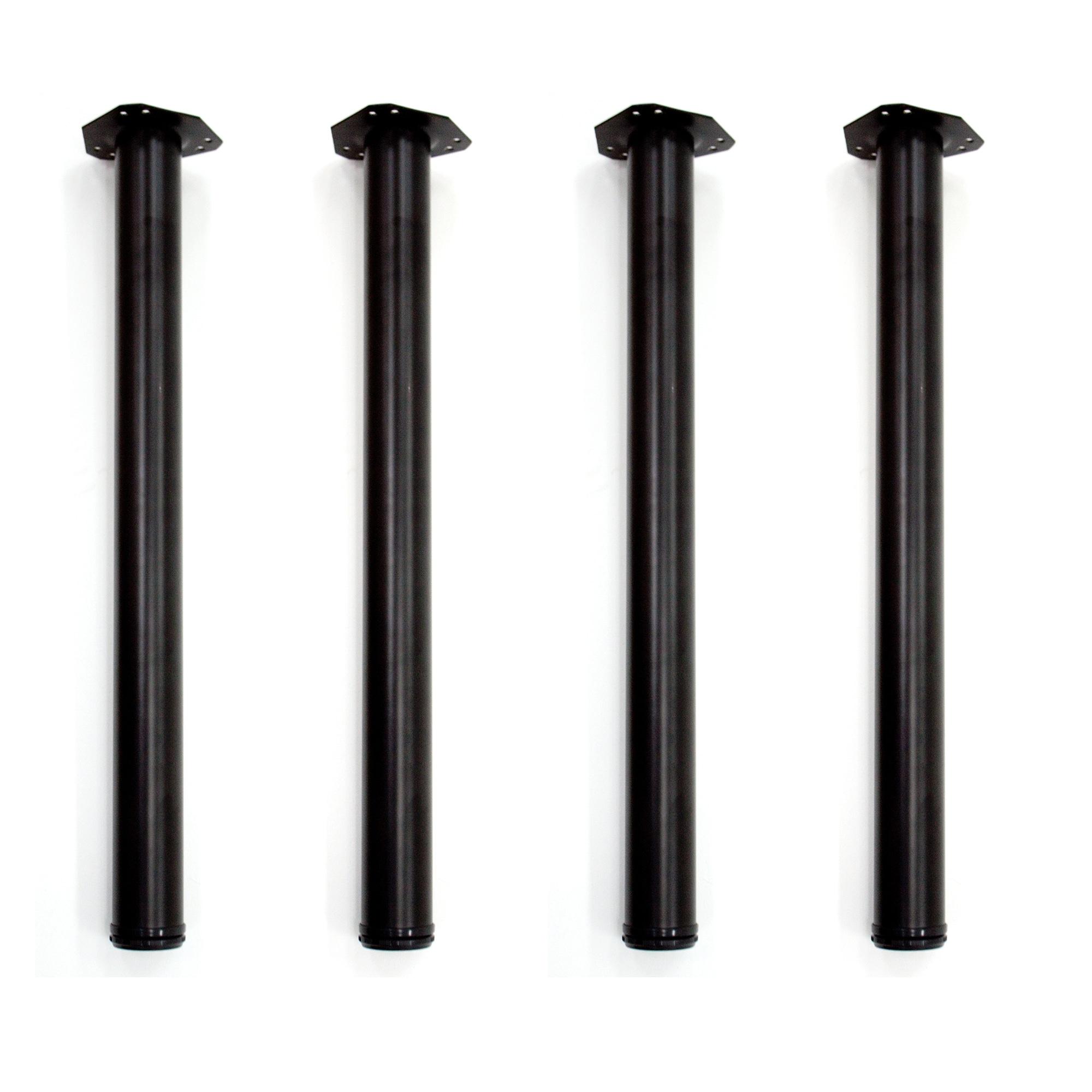 Kee Kee,Post Table Legs,Black,PK4 MTBP27BK