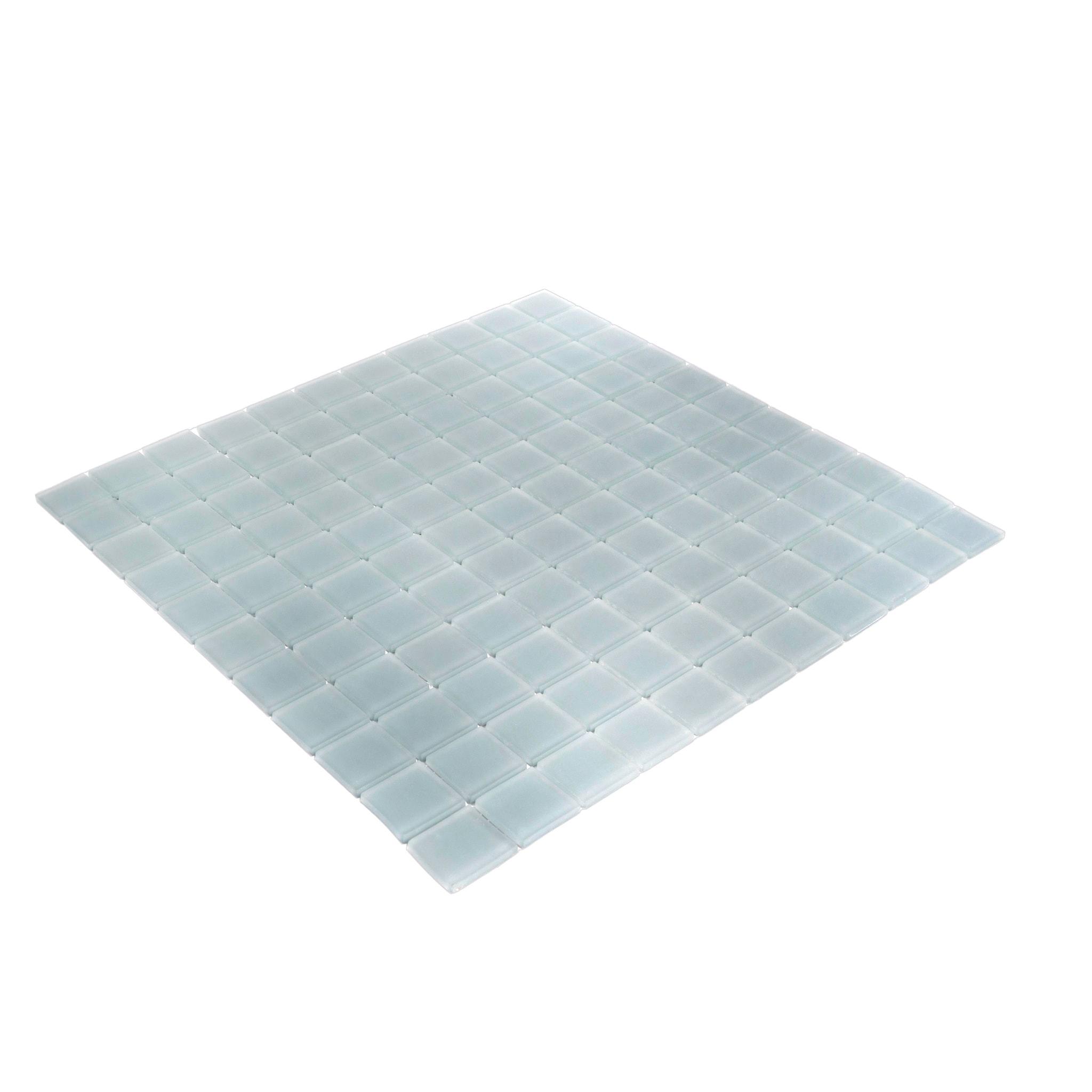 1"X1" Matte Finished Glass Mosaic Tile