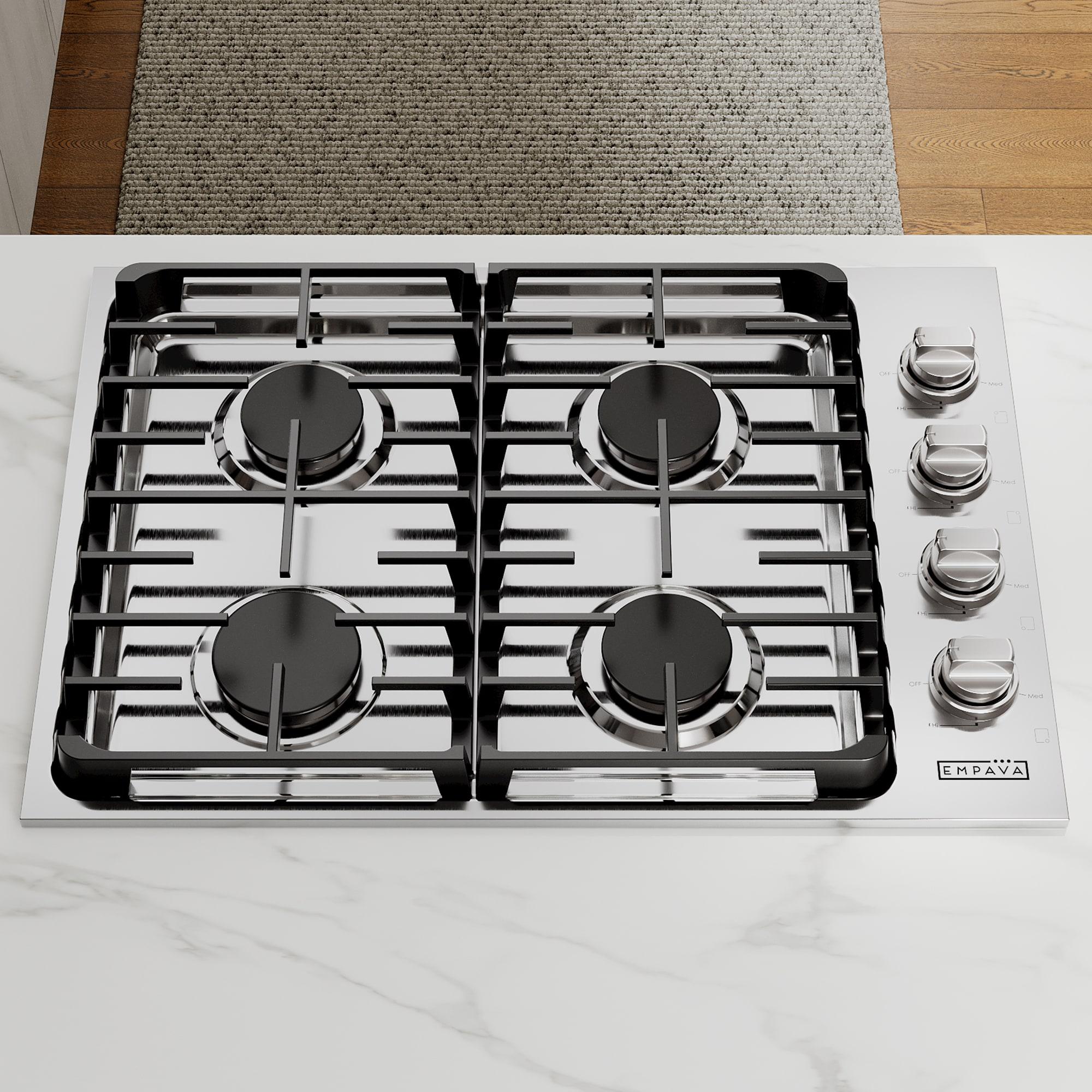 Empava 30" Stainless Steel 4 Burner Cooktop