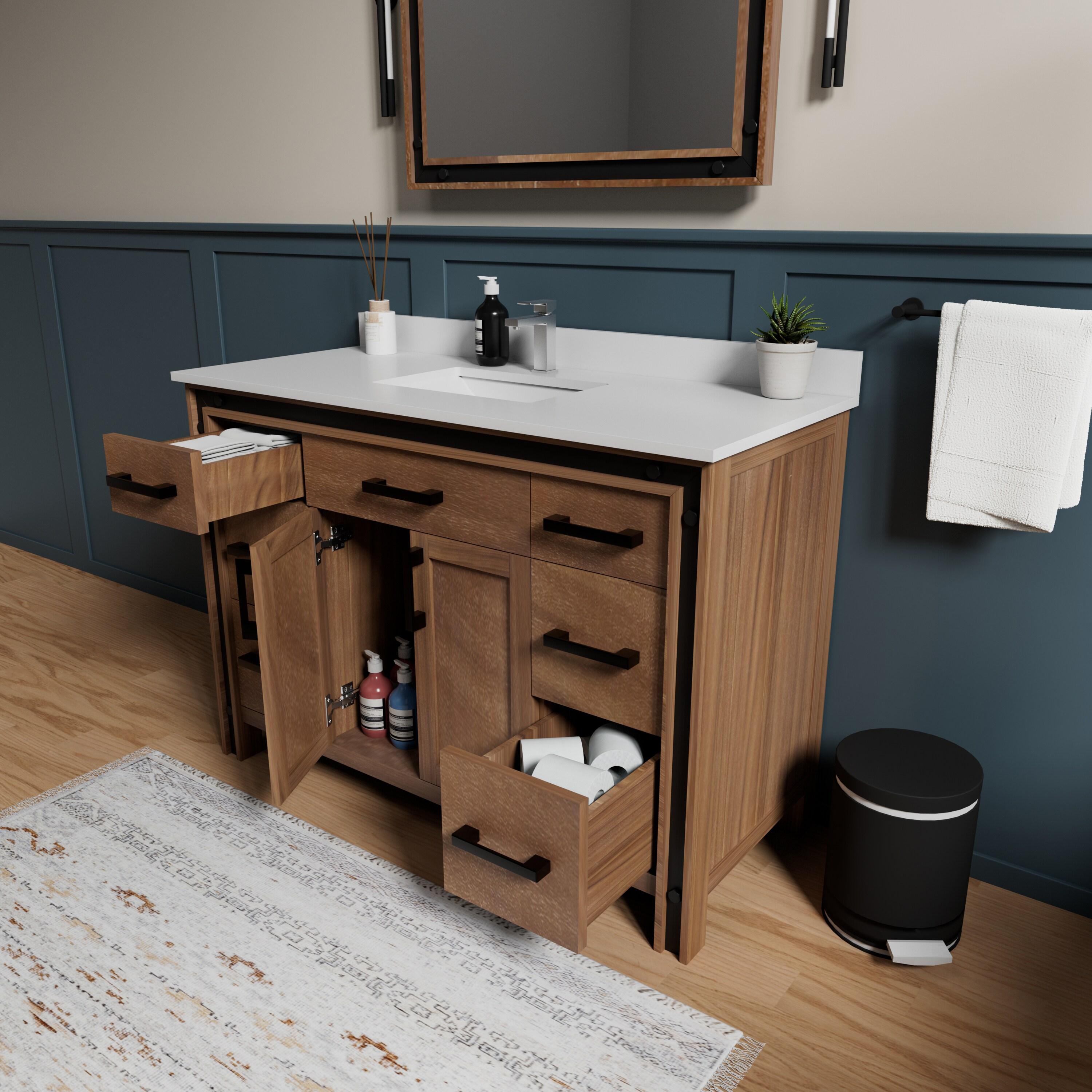 Ziva 48" Single Bathroom Vanity Base Only