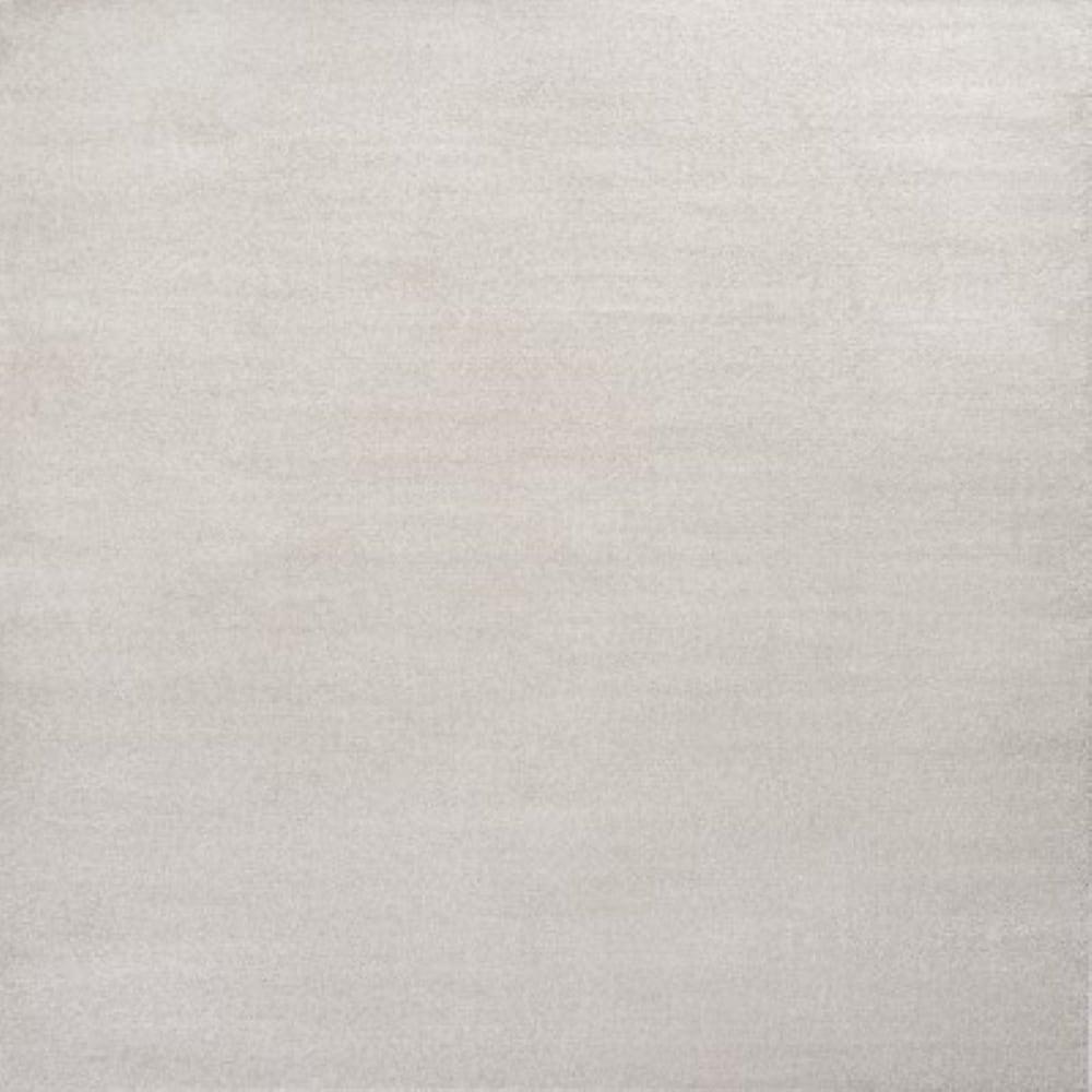 9' x 12' Haze Solid Low-Pile Area Rug, Ivory - JONATHAN Y