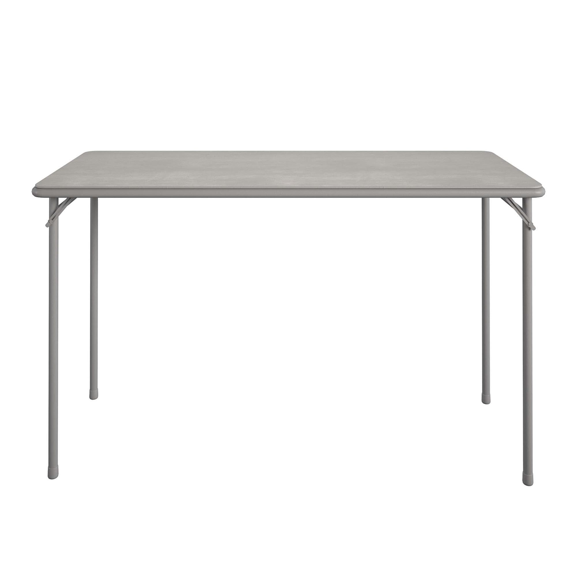 COSCO 20" x 48" Vinyl Top Serving Folding Table