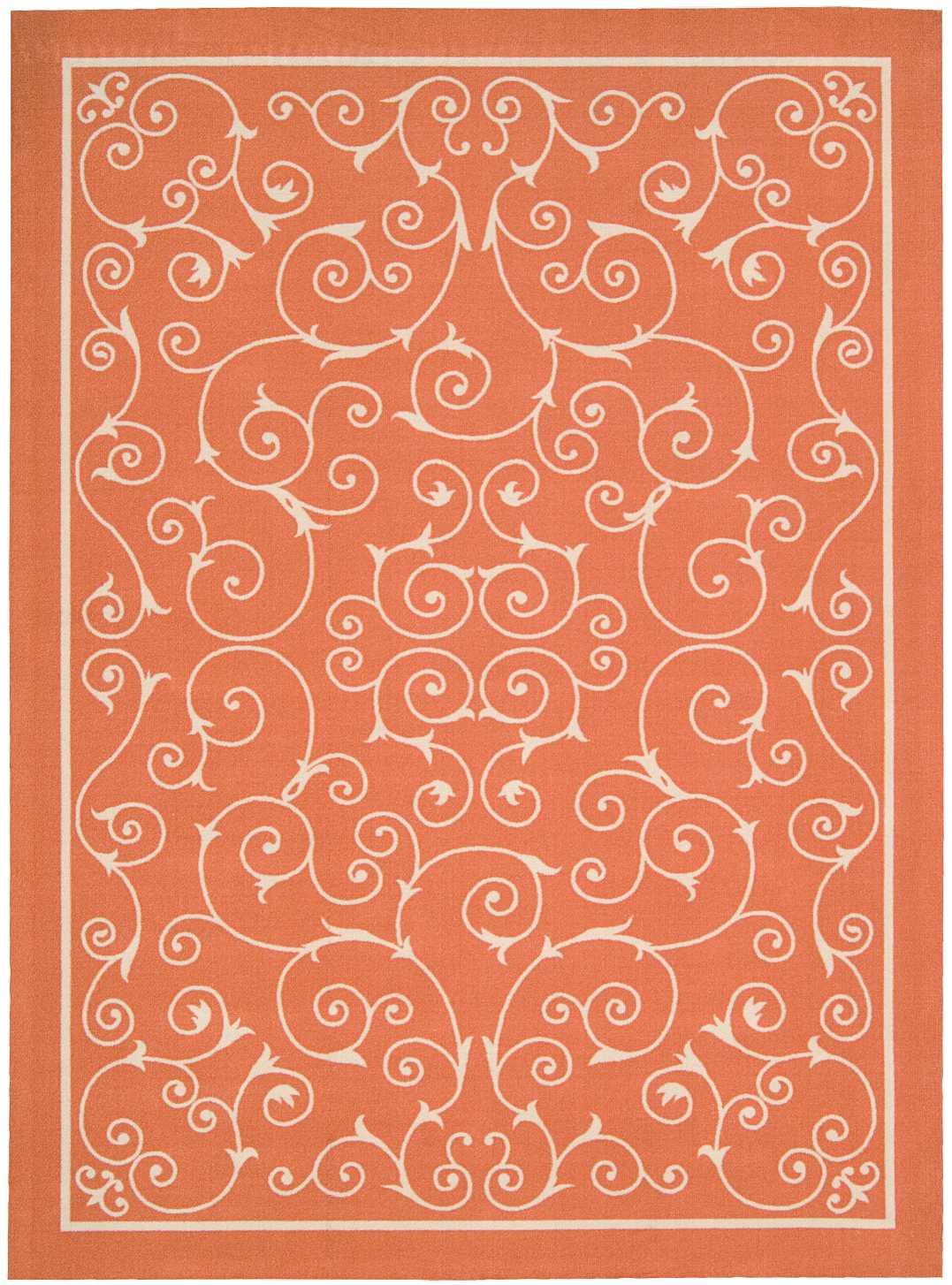 Nourison Home & Garden Loomed Scroll Indoor/outdoor Area Rug