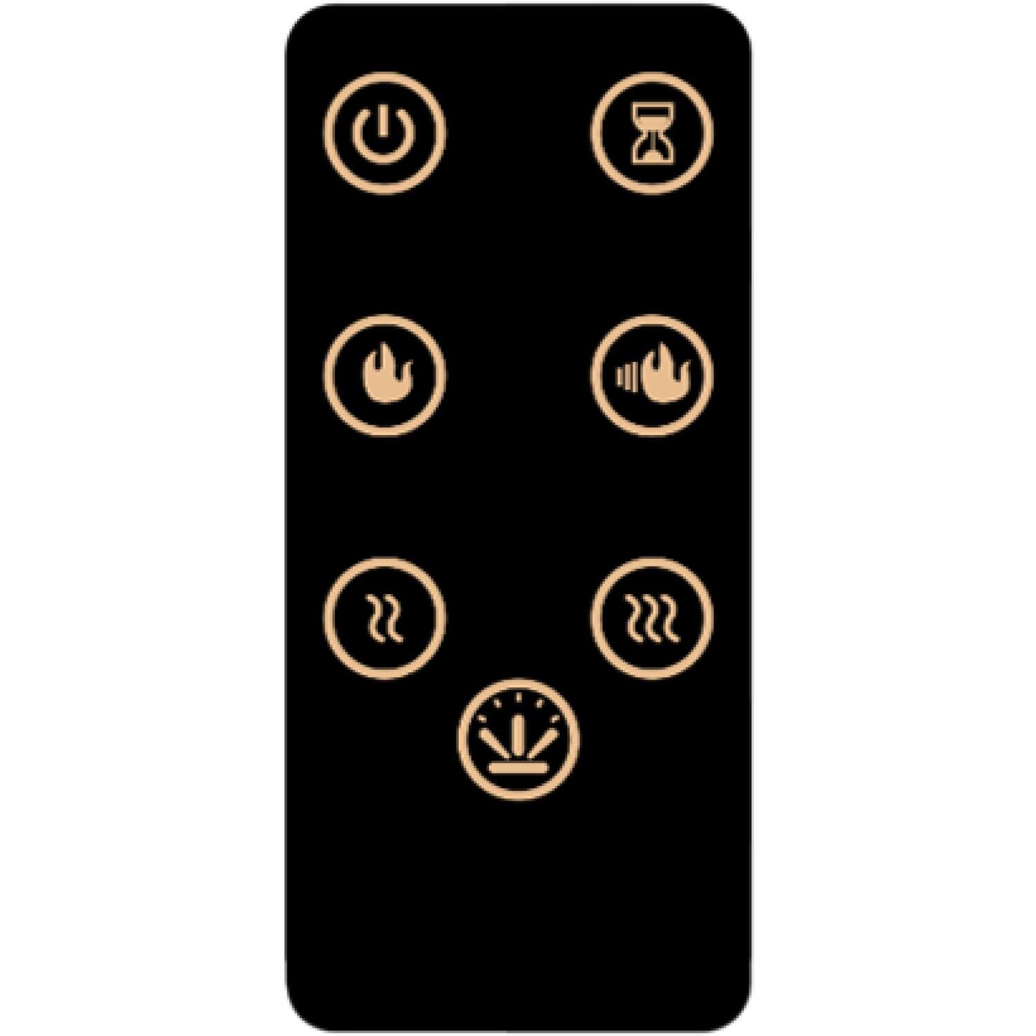 Cambridge 27-In. Freestanding 5116 BTU Electric Fireplace Heater Insert with Remote Control and 9-Hour Timer