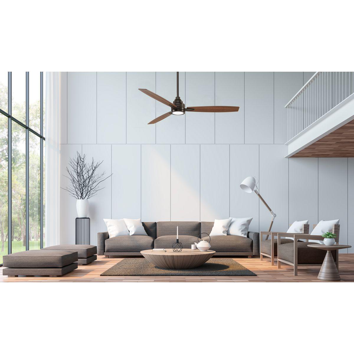 Gaze Collection 60" LED Three-Blade Ceiling Fan