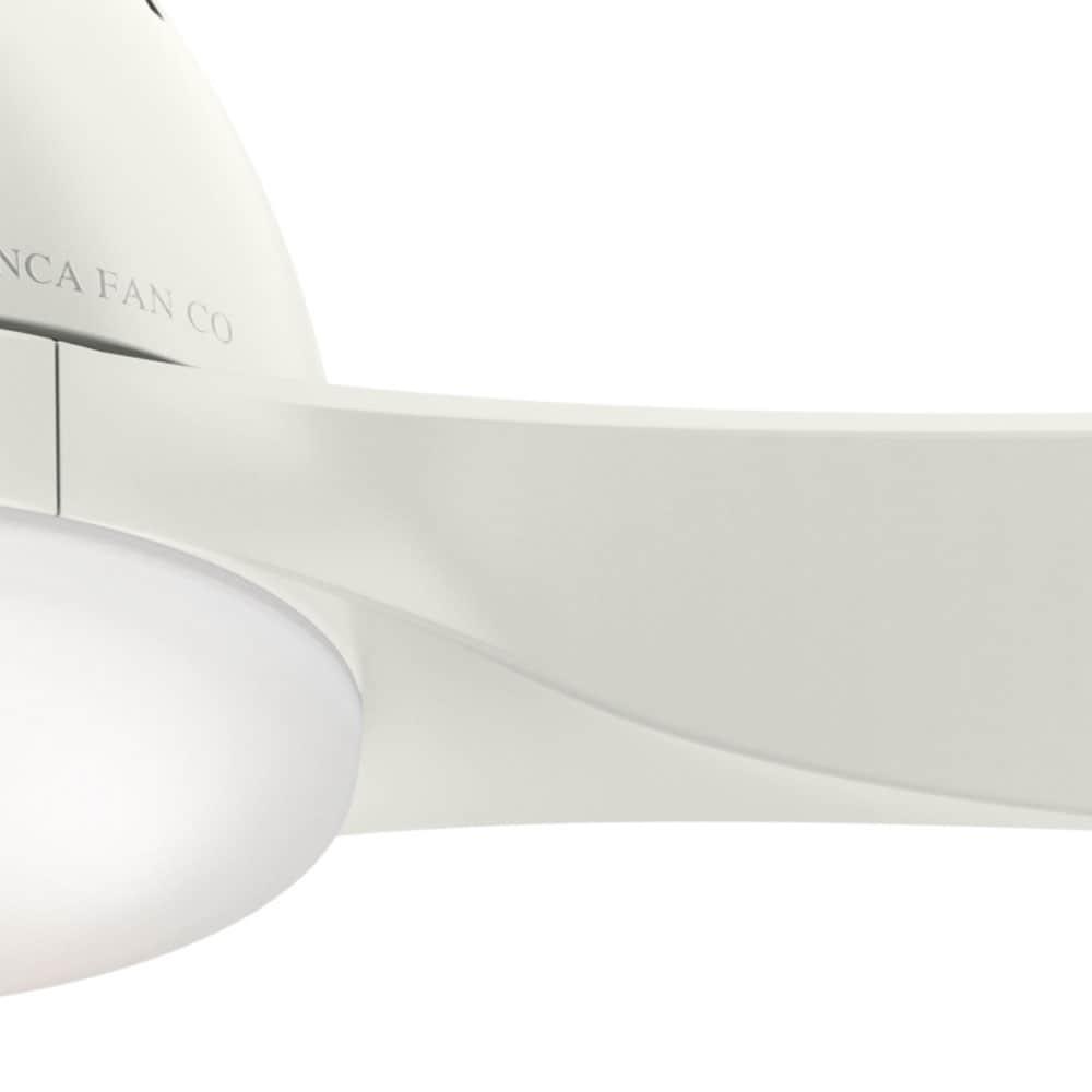 Casablanca Fan 52" Wisp 3 - Blade LED Standard Ceiling Fan with Remote Control and Light Kit Included