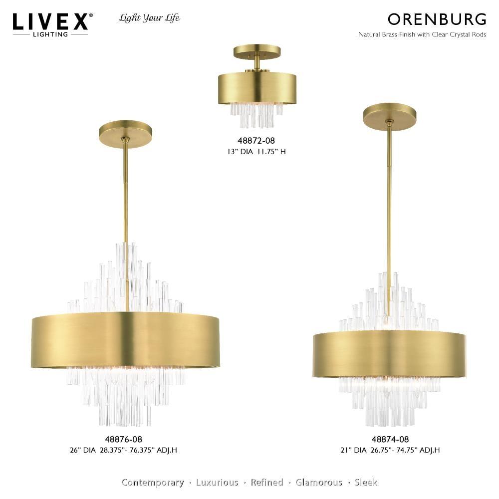 8 - Light Drum Chandelier