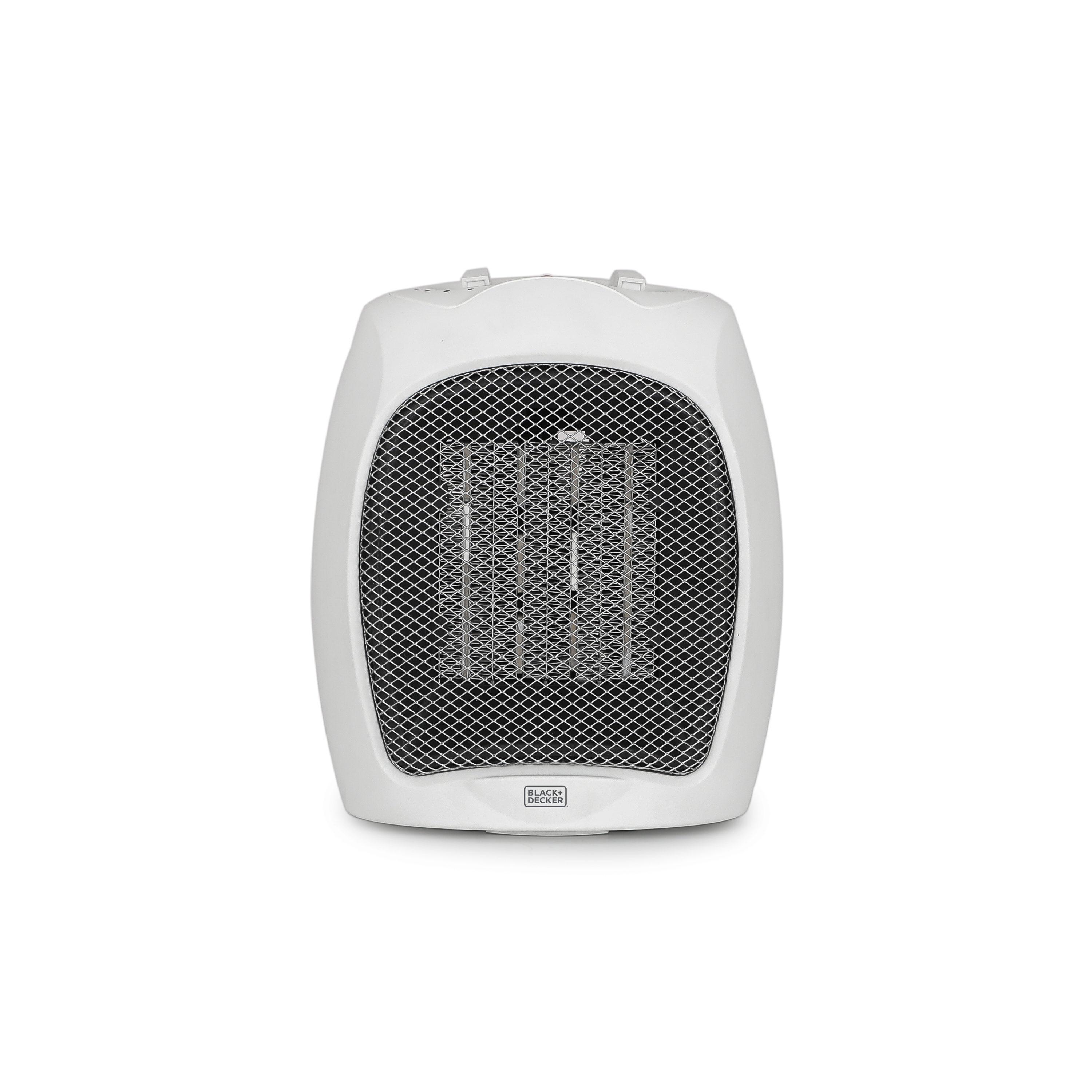 BLACK+DECKER Personal 1500 Watt Electric Fan Compact Heater with Manual Control