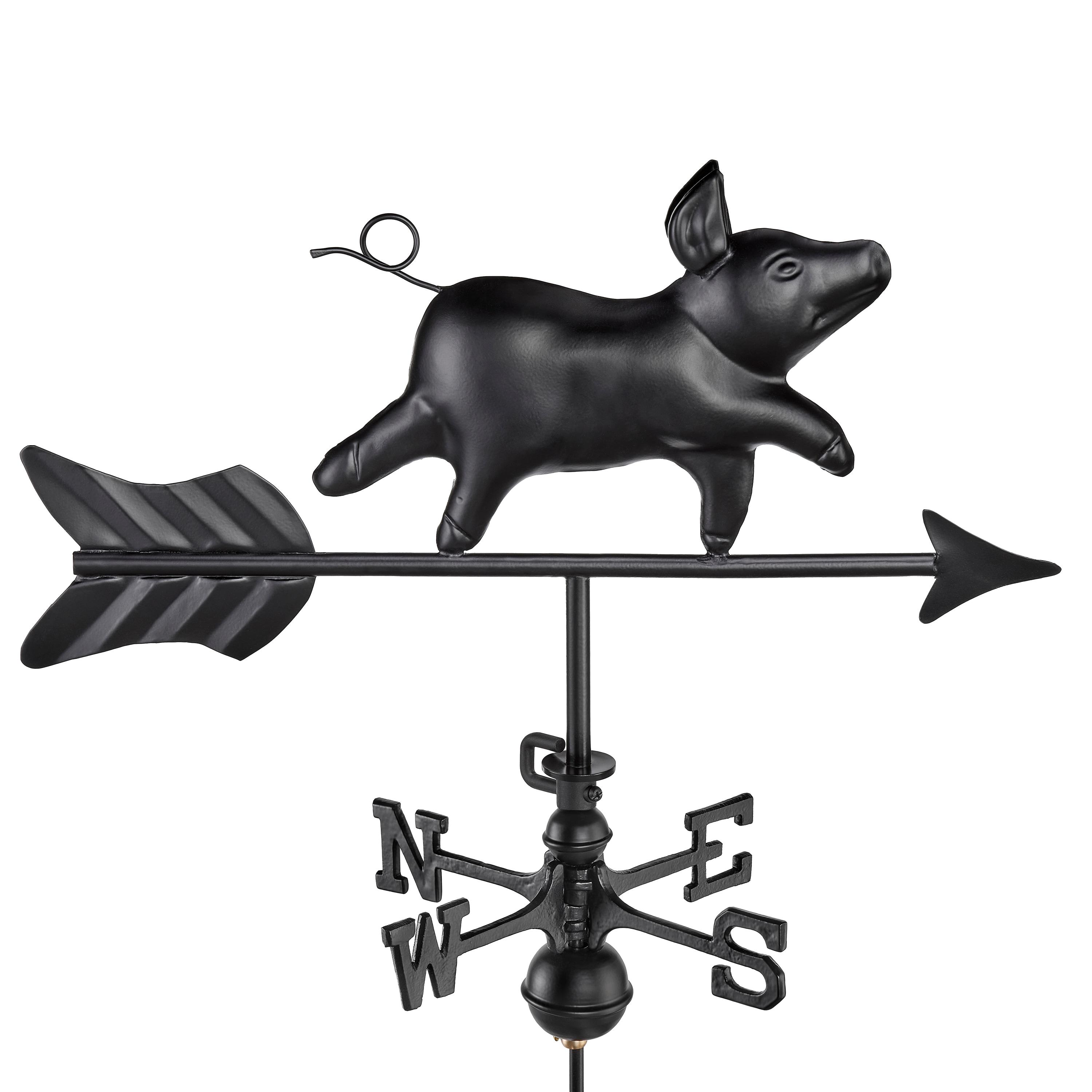Good Directions Pig Weathervane with Roof Mount