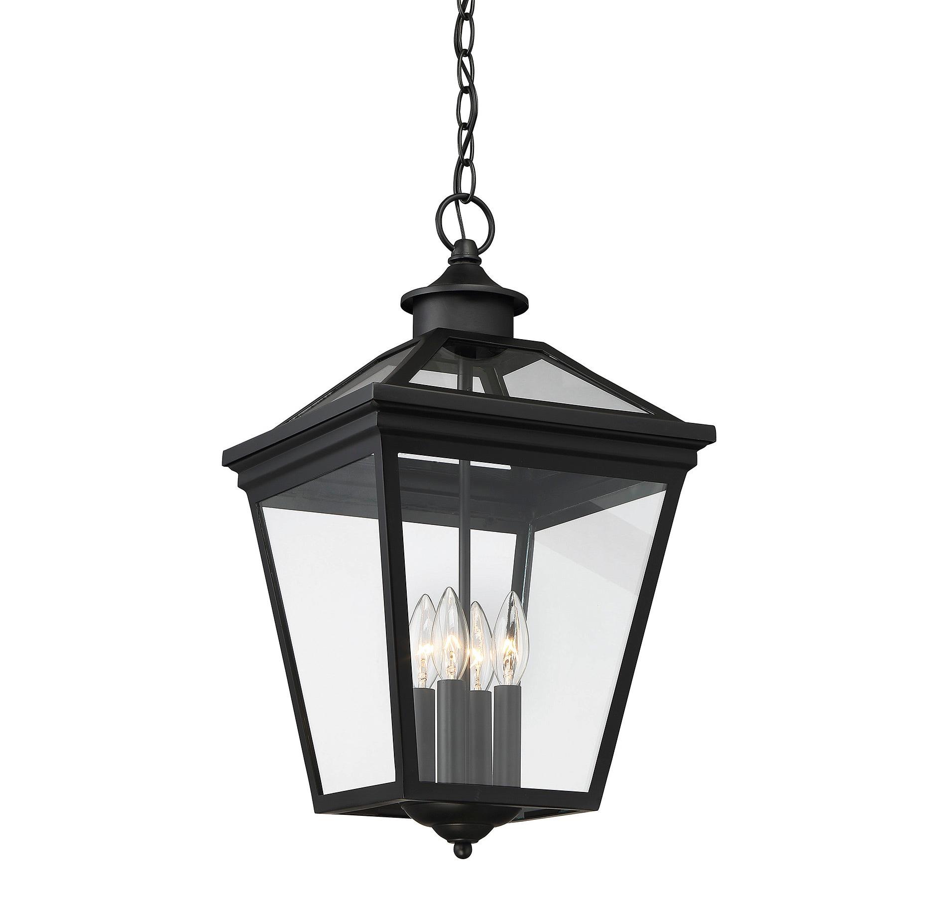 Savoy House Ellijay 4 - Light Pendant in  Black