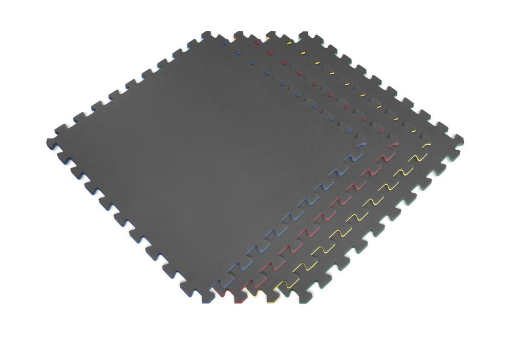 Norsk 24-in W x 24-in L x 0.47-in T Interlocking Foam Gym Floor Tile ( 16-sq ft ) 4 -Pack
