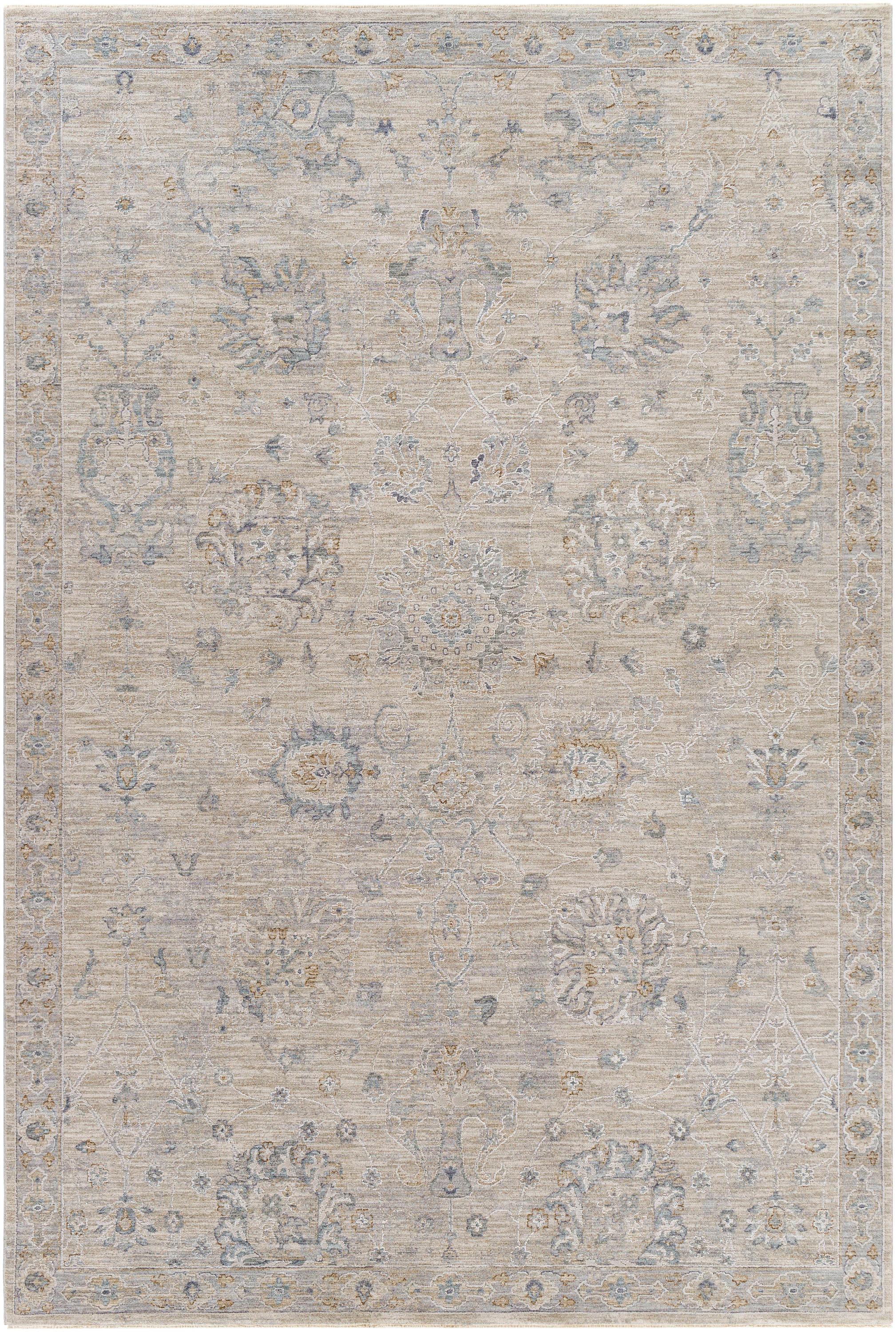 Reversible Handmade Gray Cotton Blend 5' x 7' Area Rug