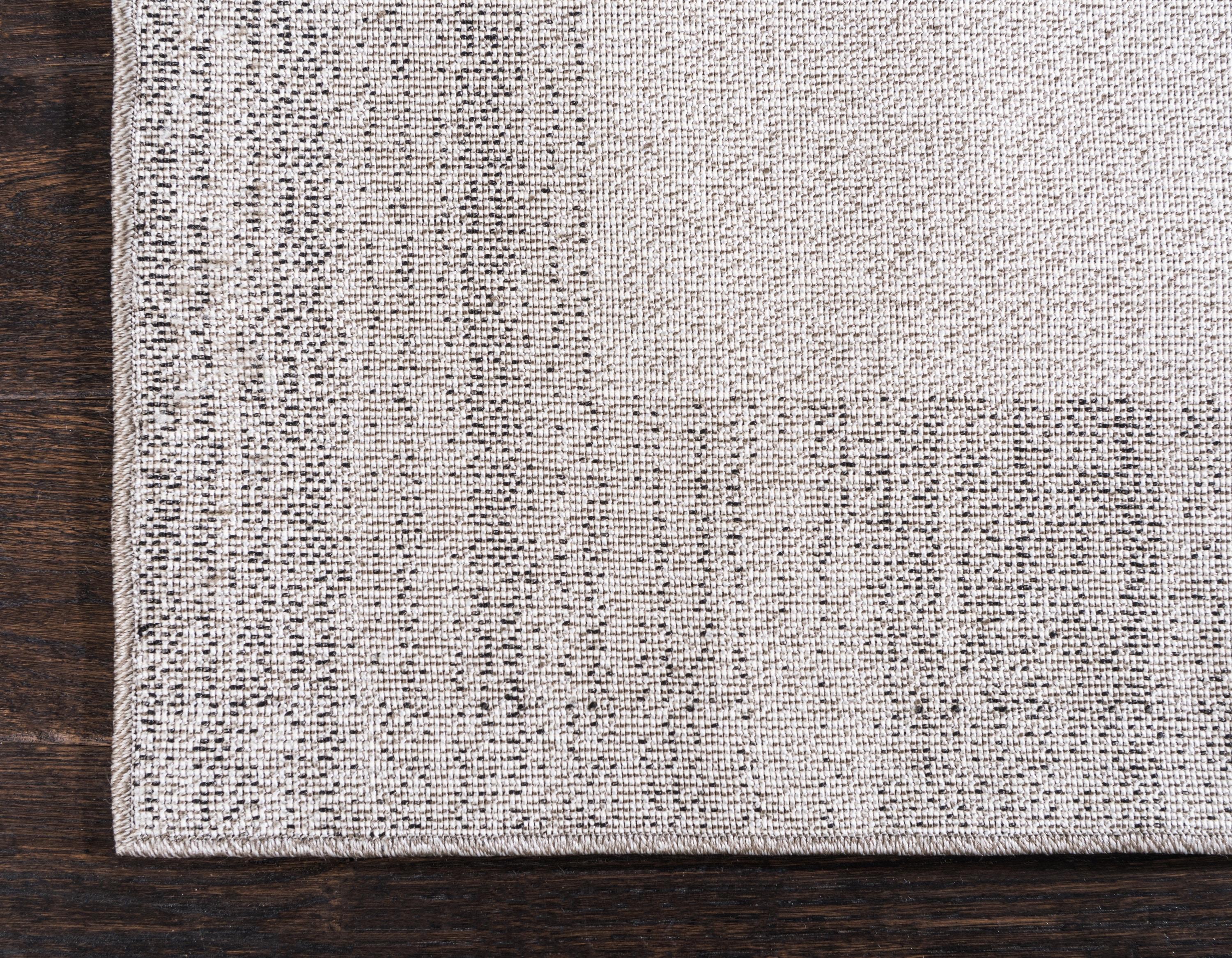 Unique Loom Abigail Del Mar Area Rug , 9'x12' Rectangular ,Light Gray