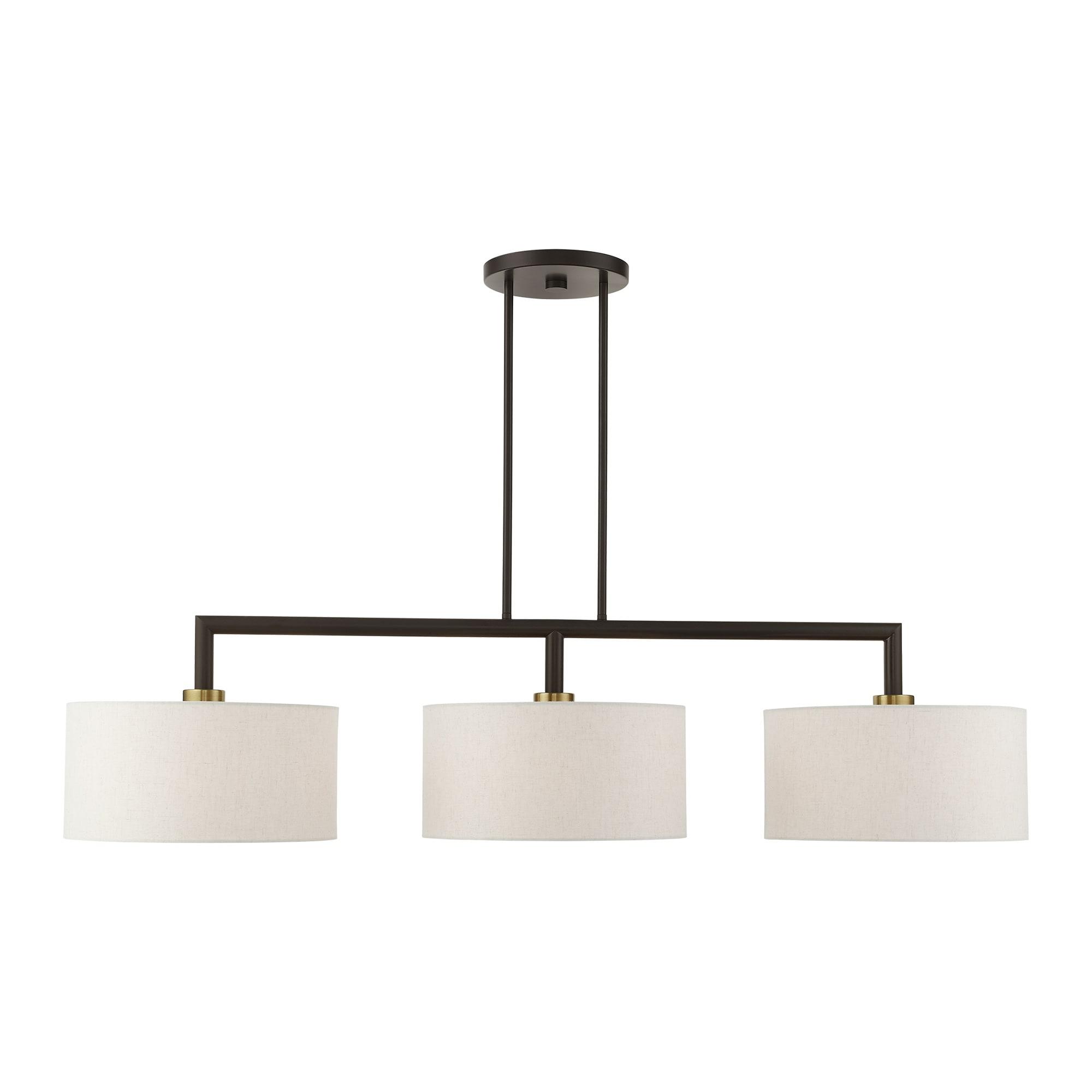 Livex Lighting Meridian 3 - Light Chandelier in  English Bronze