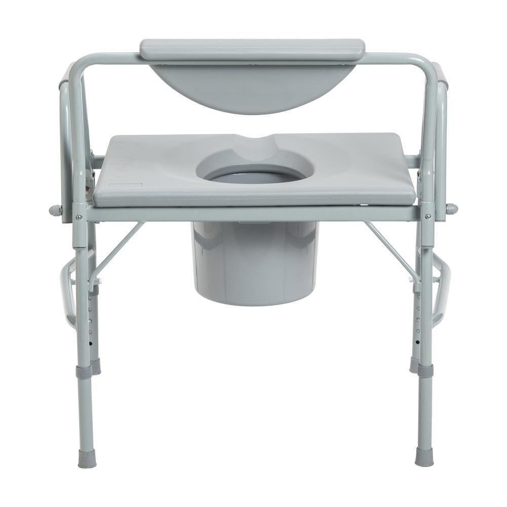 Drive Medical Bariatric Drop Arm Bedside Commode Chair 11135-1