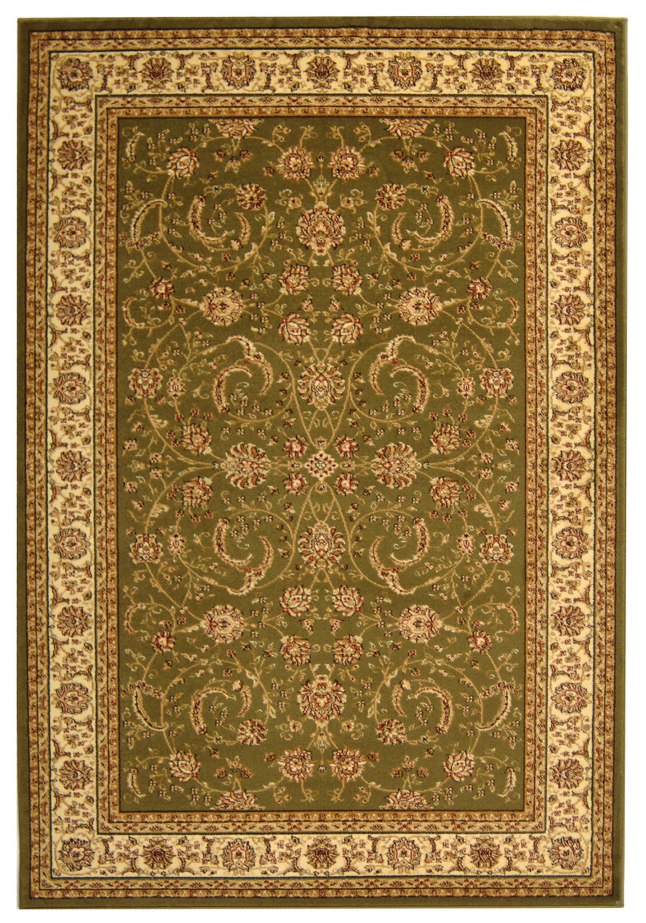 Lyndhurst LNH219 Power Loomed Area Rug - Sage/Ivory - 9'x12' - Safavieh