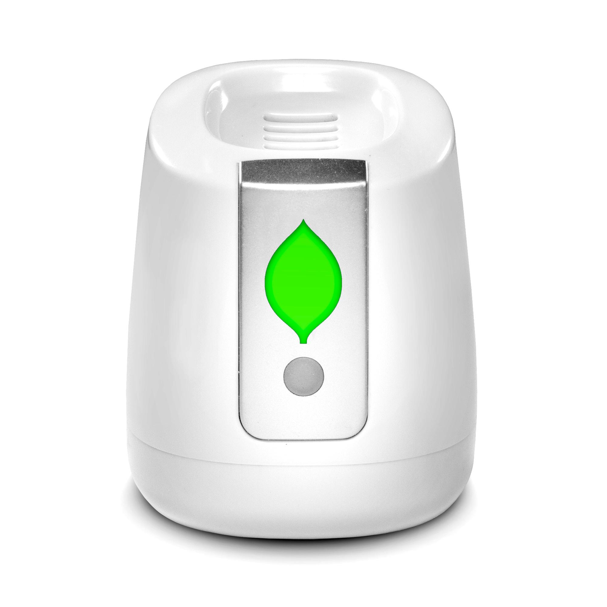 Compact White Ionic Refrigerator Air Purifier with LED Indicator