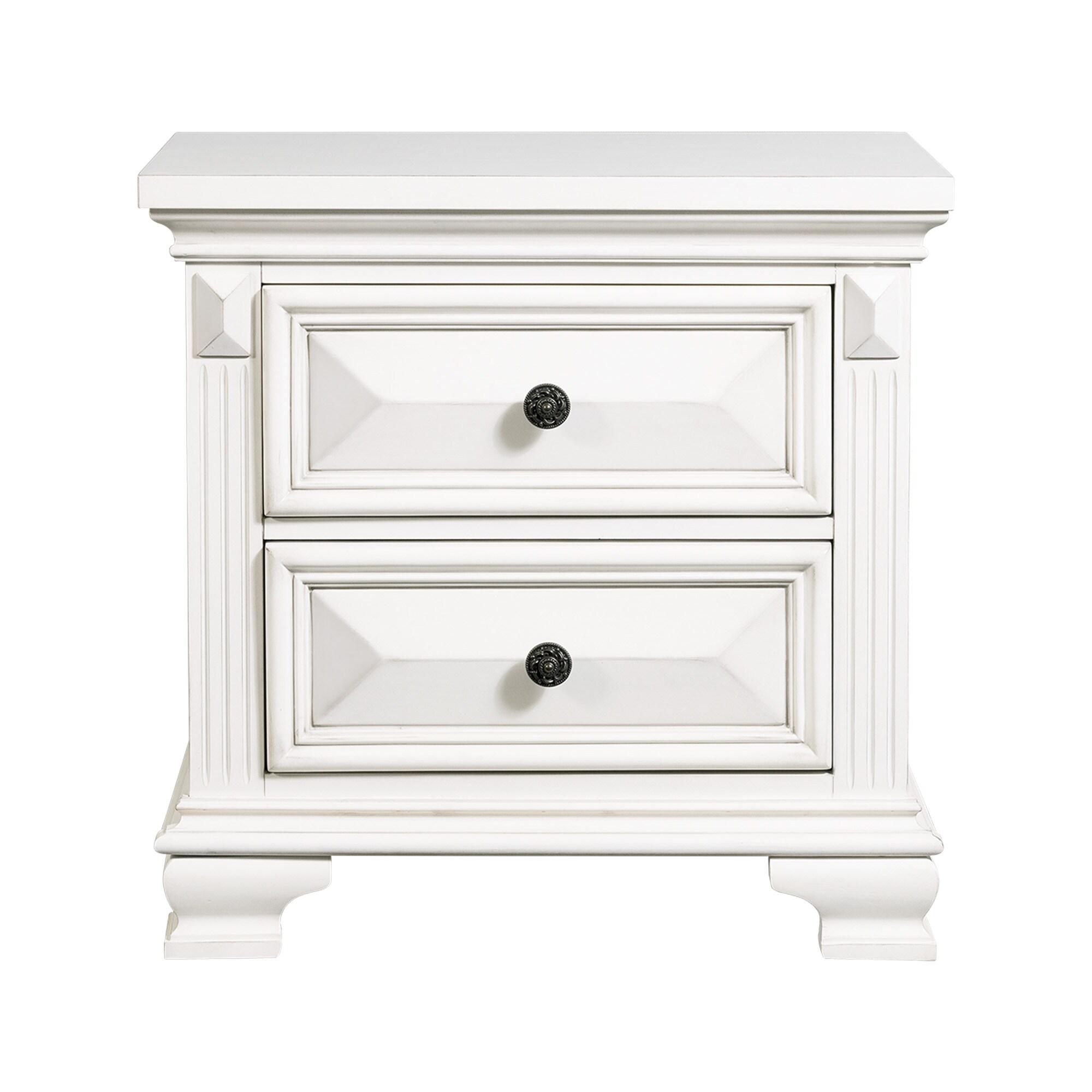 2 Drawer Trent Nightstand White - Picket House Furnishings