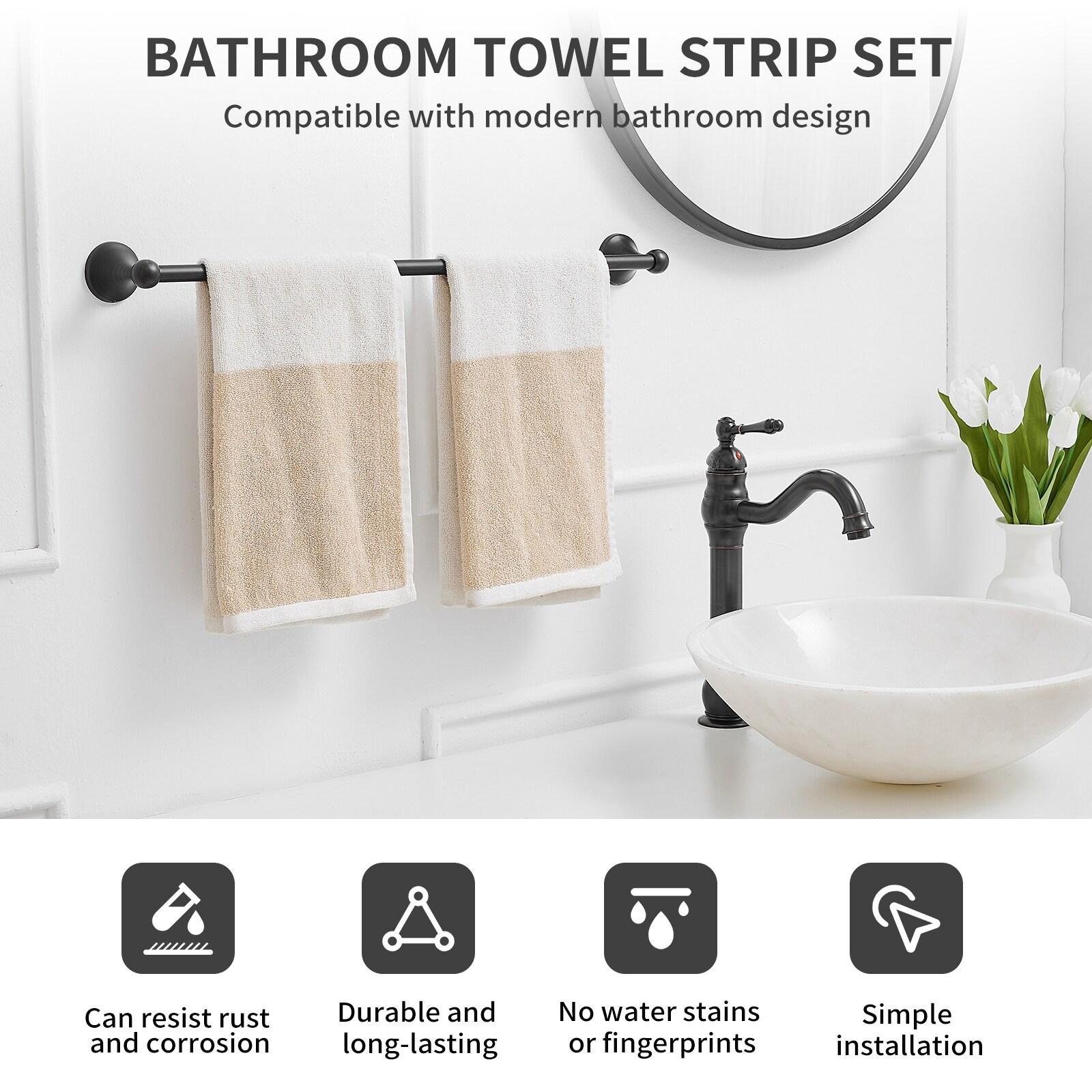 4 - Piece Bathroom Hardware Set