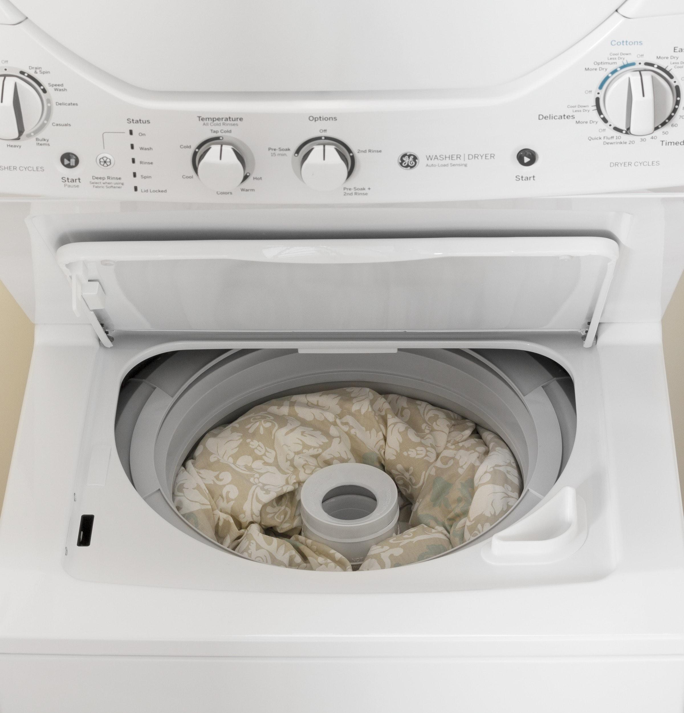 2.3 Cu. Ft. Top Load Washer and 4.4 Cu. Ft. Electric Laundry Center