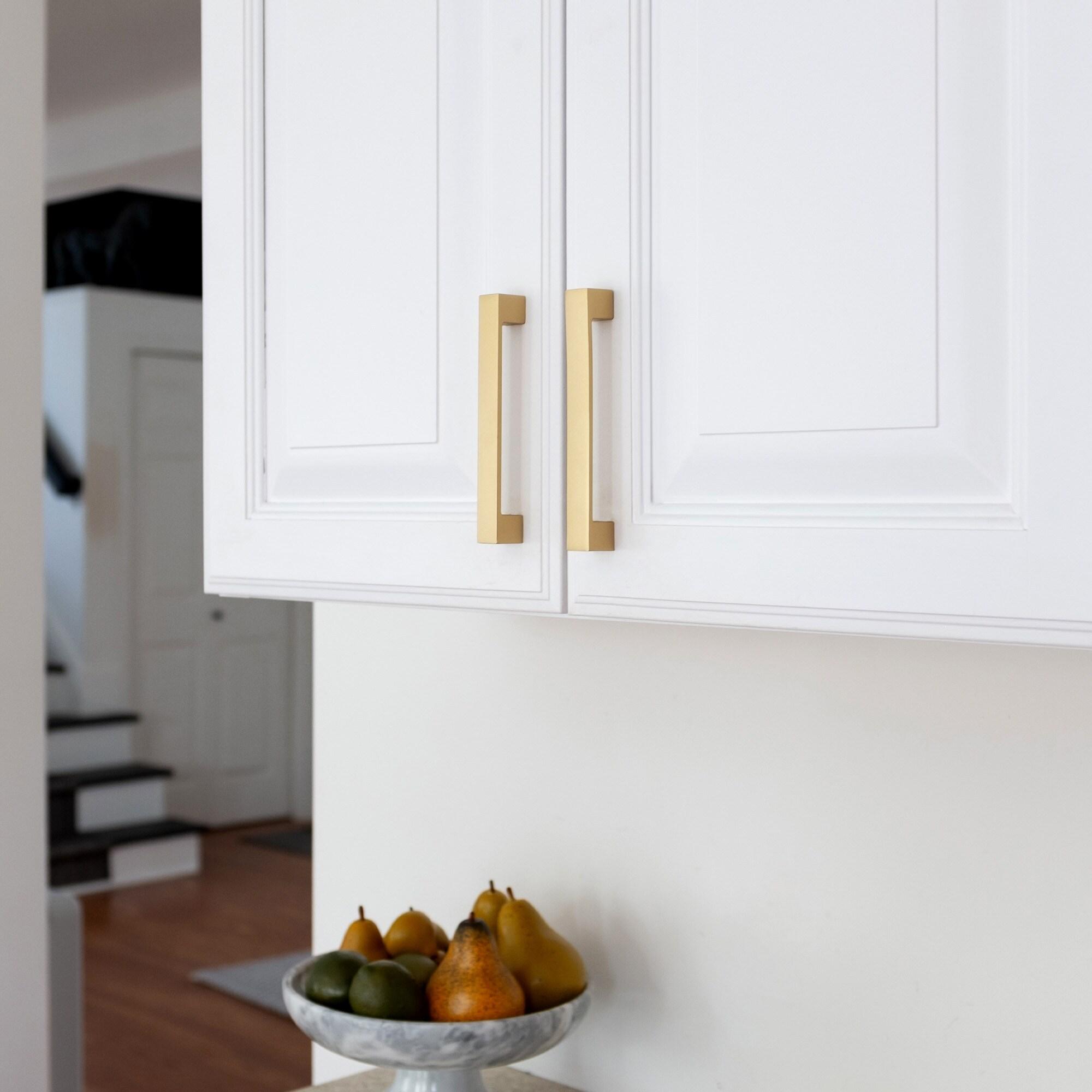 Heritage Designs Kitchen Cabinet Handles, 5 1/16" Drawer Pulls for Cabinet Doors, Dresser Drawers