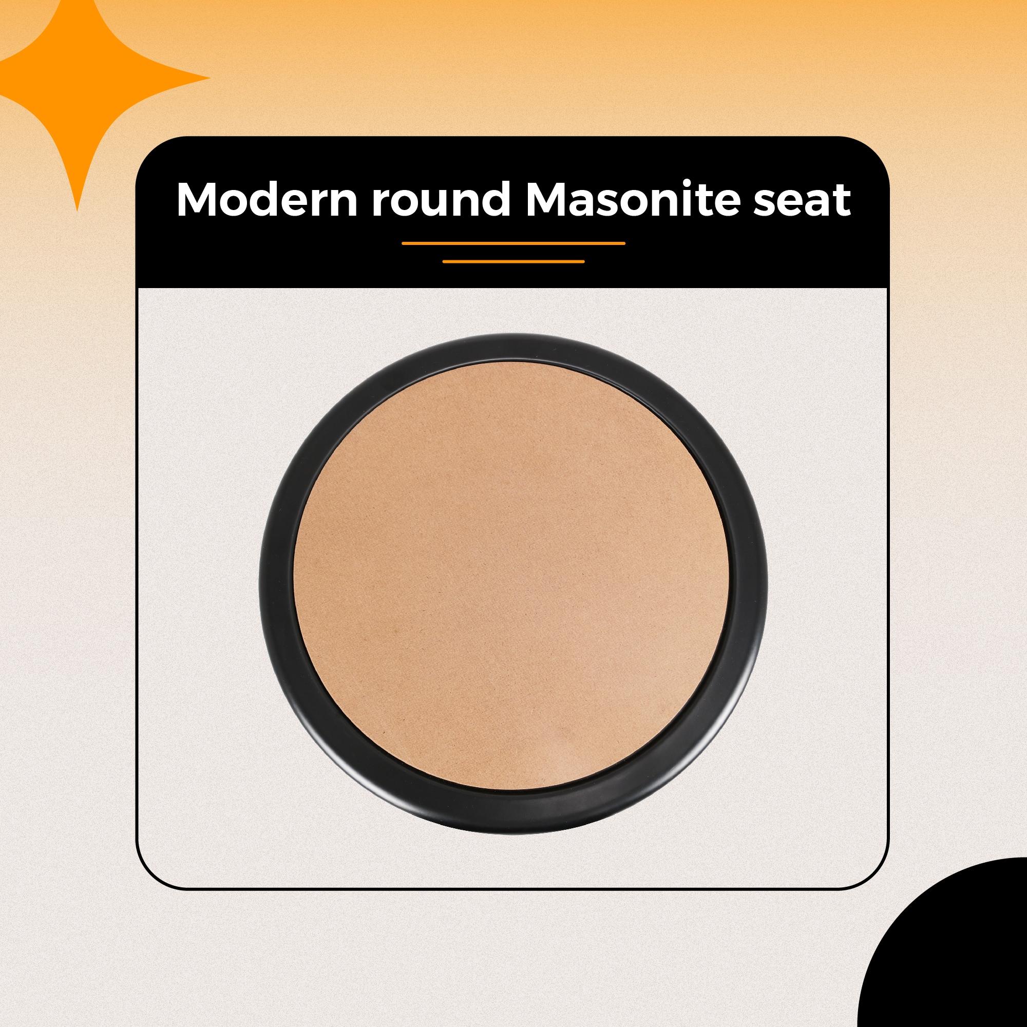 Hampden Furnishings Felix Steel Stool, Assembly Ready