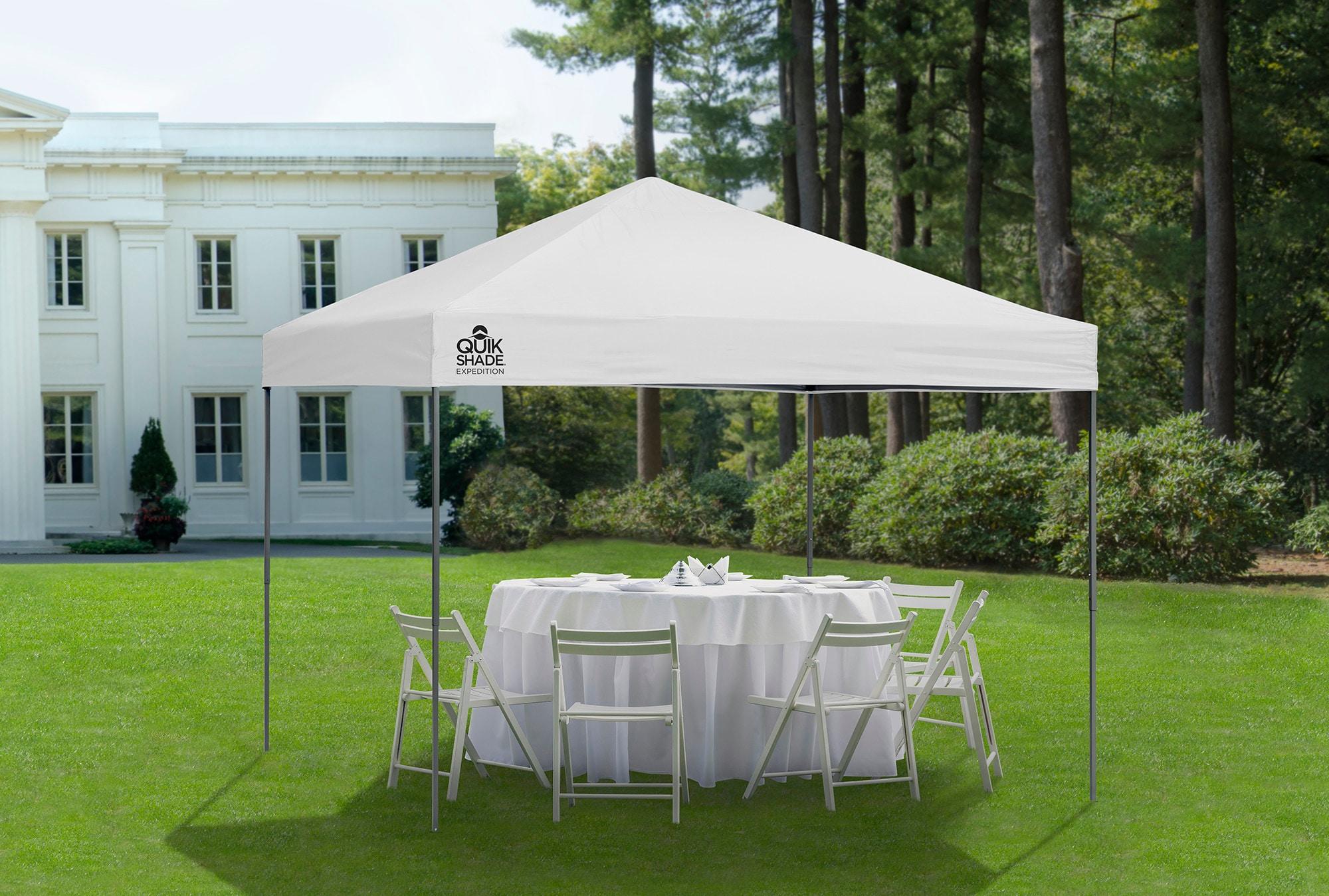 QuikShade Expedition 10 Ft. W x 10 Ft. D Steel Pop-Up Canopy & Reviews | Wayfair