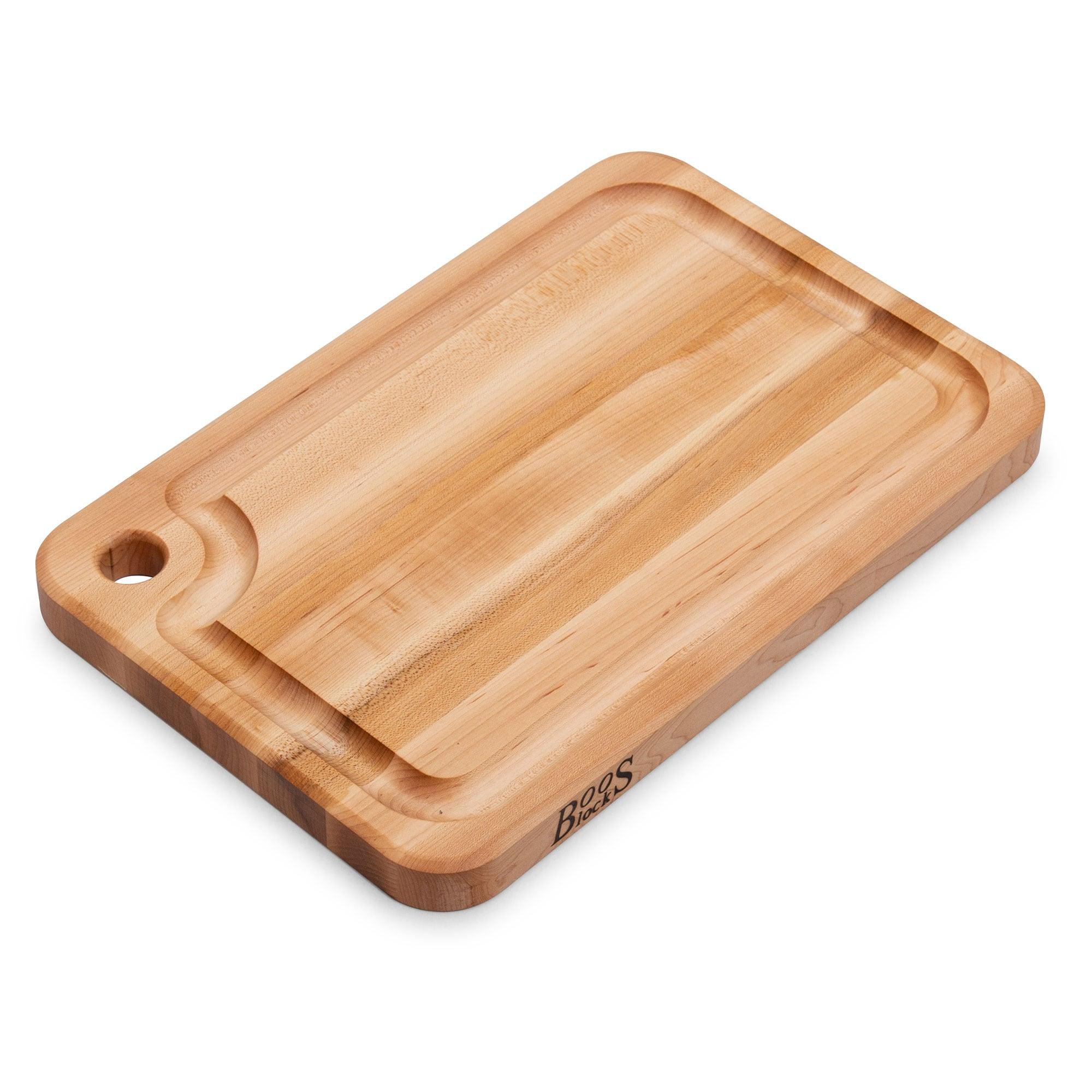 John Boos Prestige Series Maple Cutting Board with Juice Groove