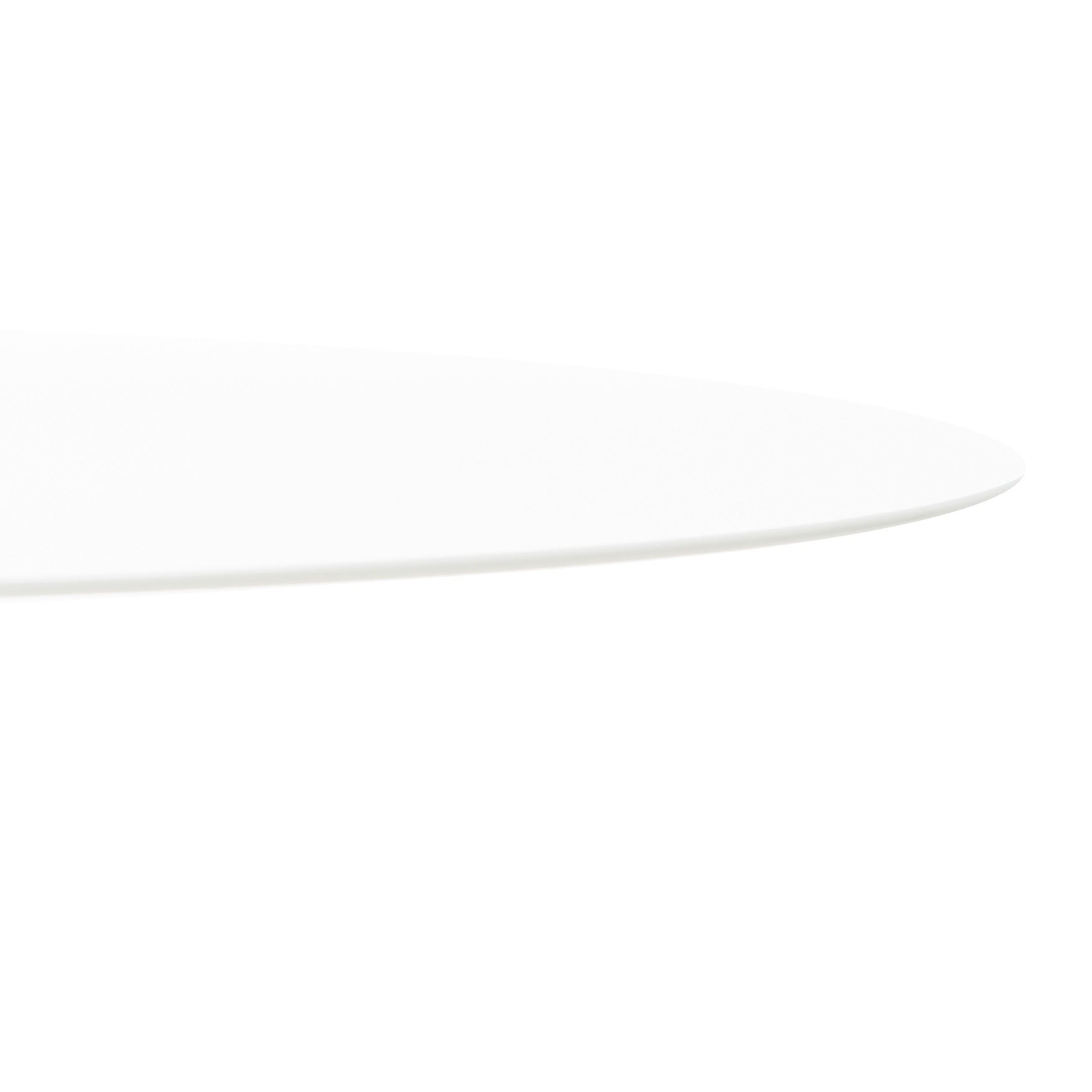 Haylee Round Side Table - White/Gold - Safavieh.