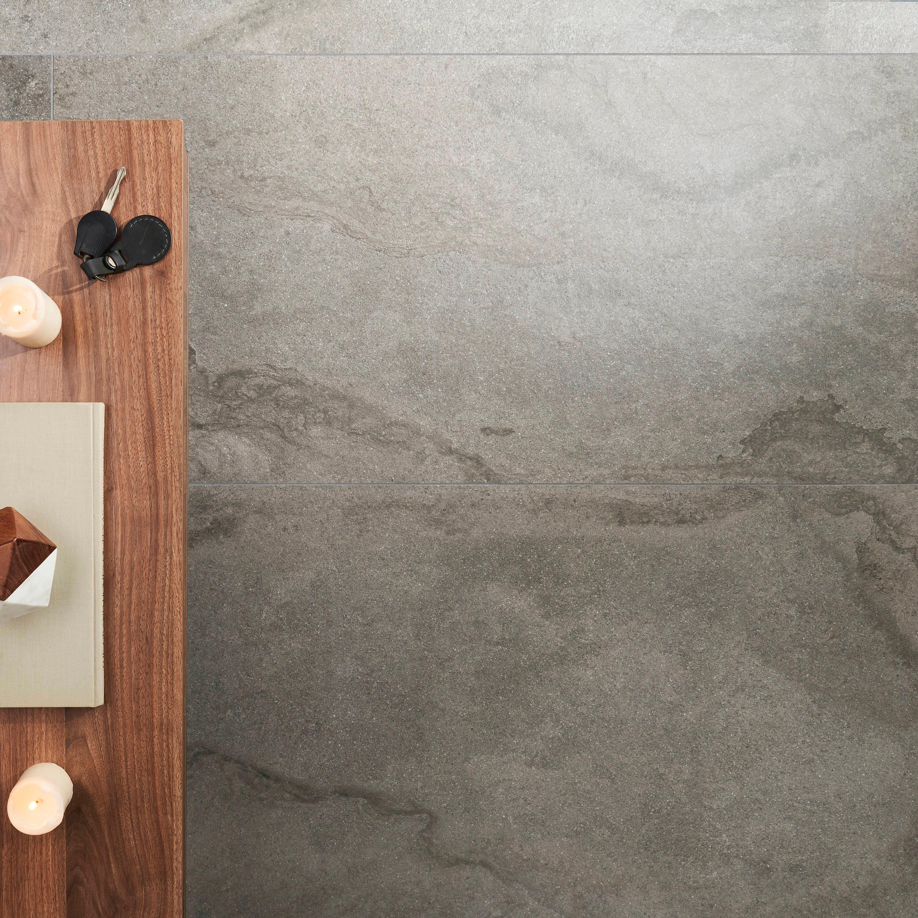 23.62in. x 47.24in. Matte Limestone Look Porcelain Floor and Wall Tile (15.49 Sq. Ft./Case)