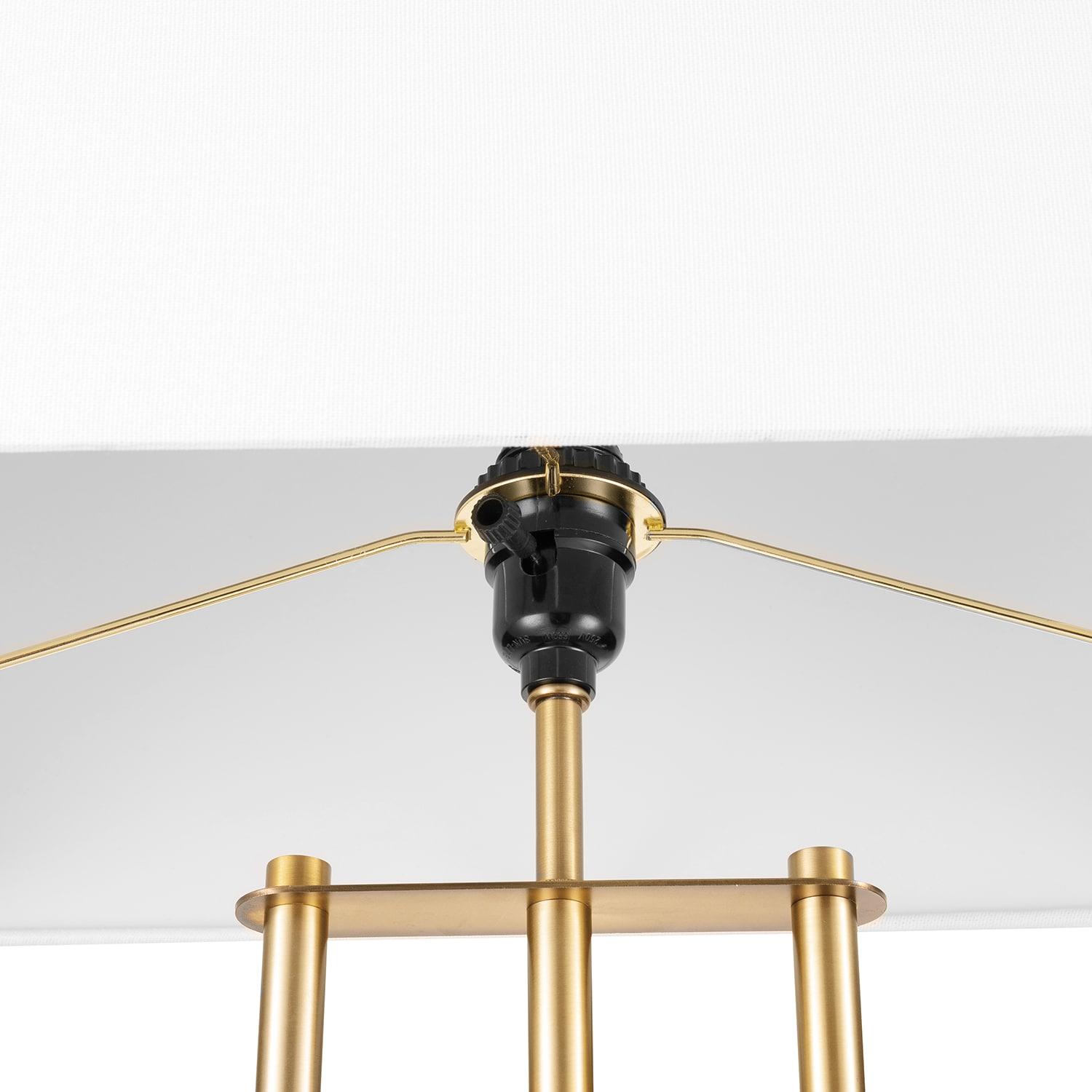 Novogratz Soho 62'' Matte Brass Floor Lamp