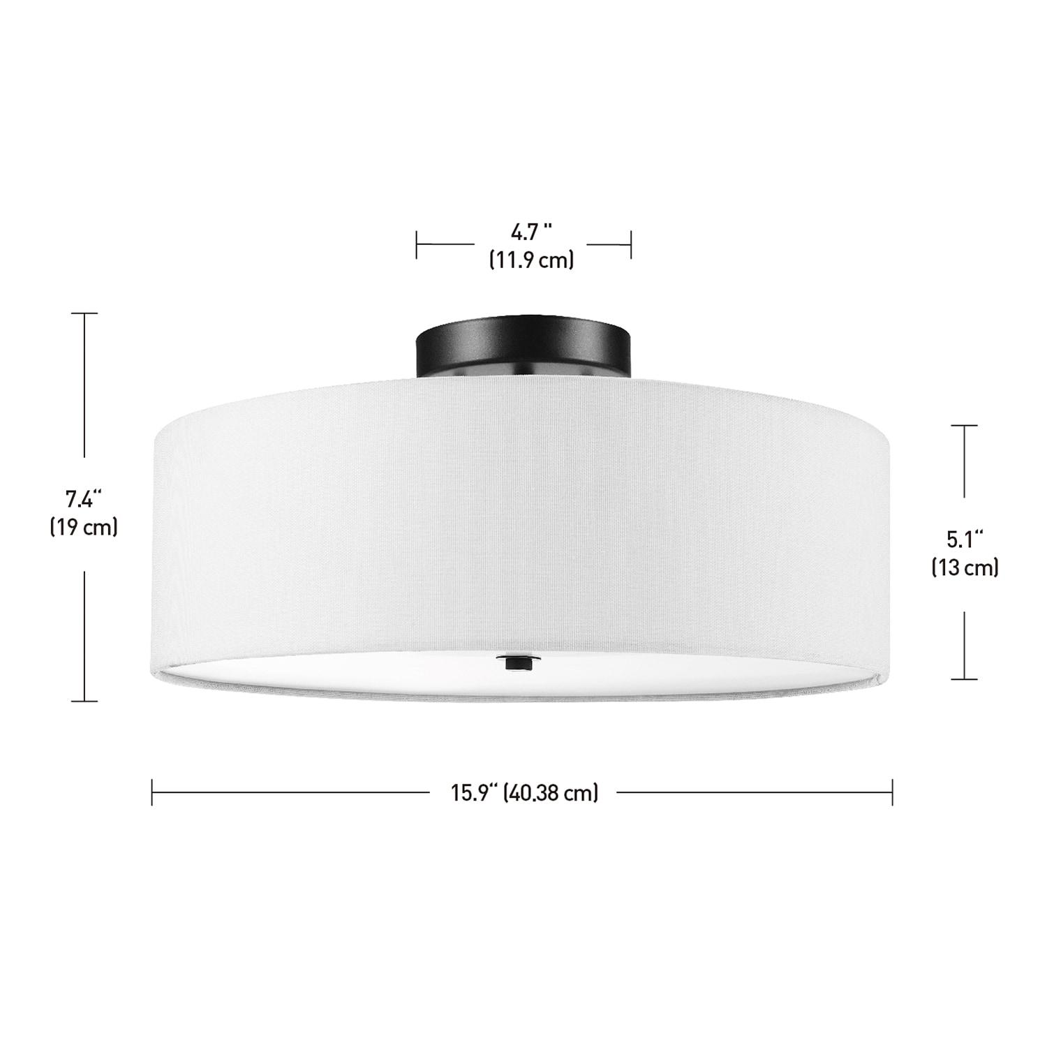 Kyle Polyester Flush Mount
