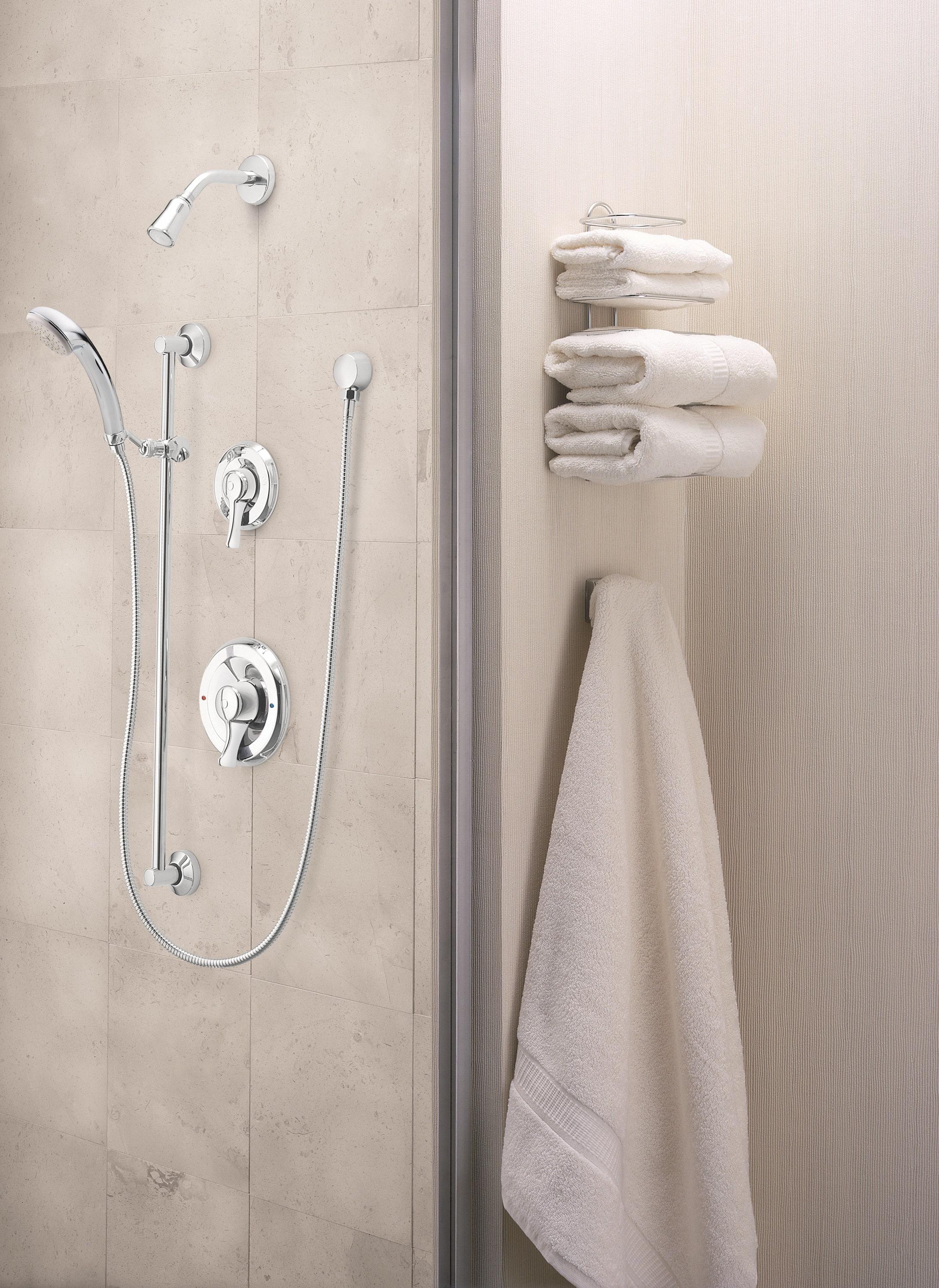 Commercial Pressure Balanced Complete Shower System with Posi-Temp®