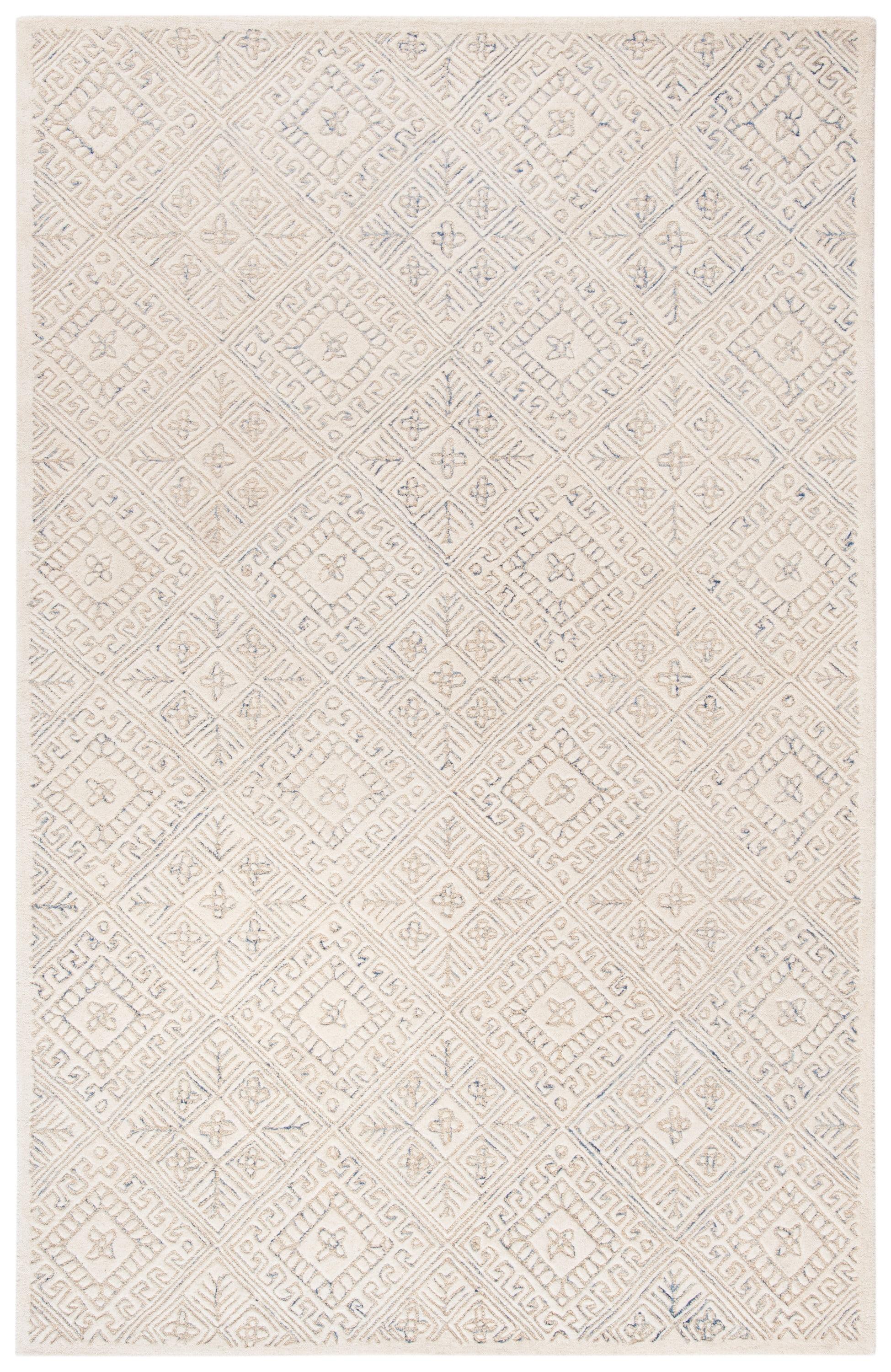 Glamour GLM660 Hand Tufted Indoor Area Rug - Ivory/Beige - 5'x8' - Safavieh